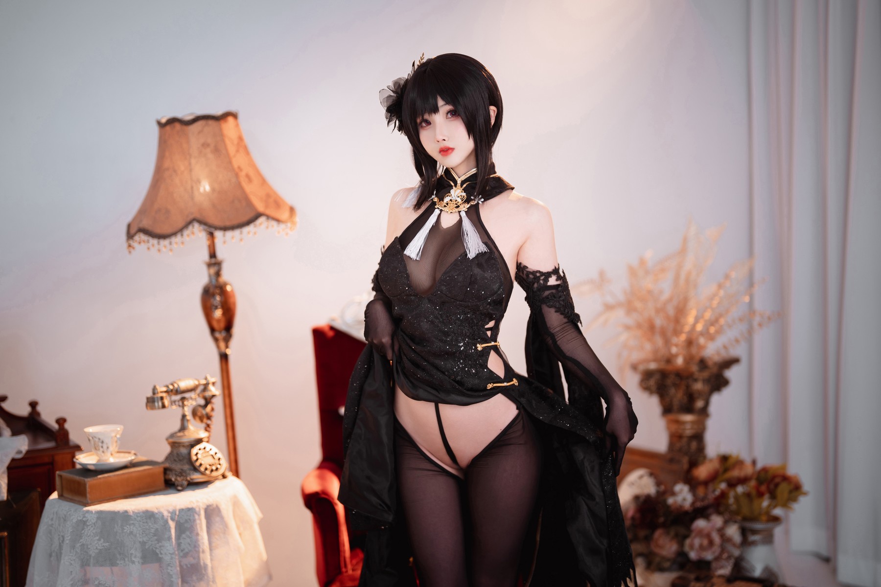 Rioko凉凉子 Cosplay 黑白镇海双人