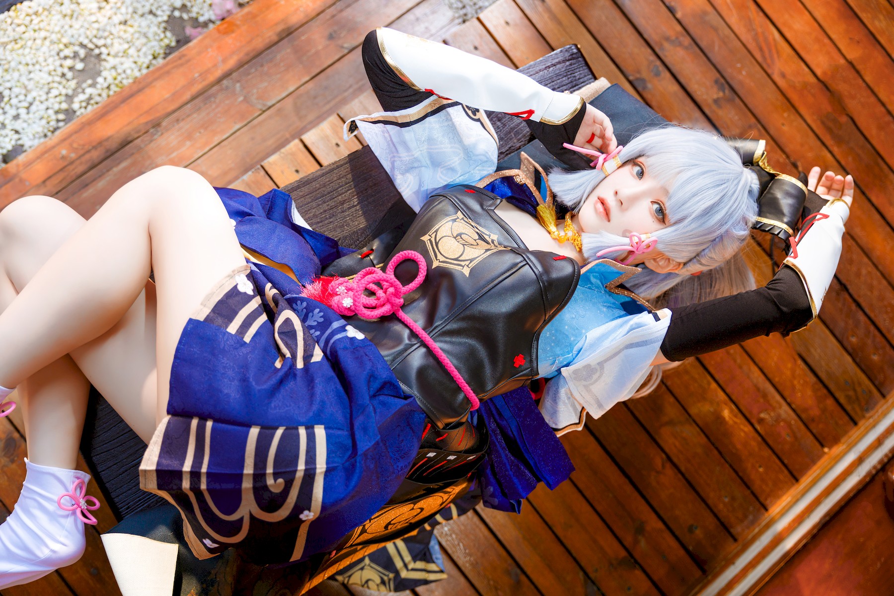 Cosplay 桜桃喵 神里绫华 Ayaka Kamisato
