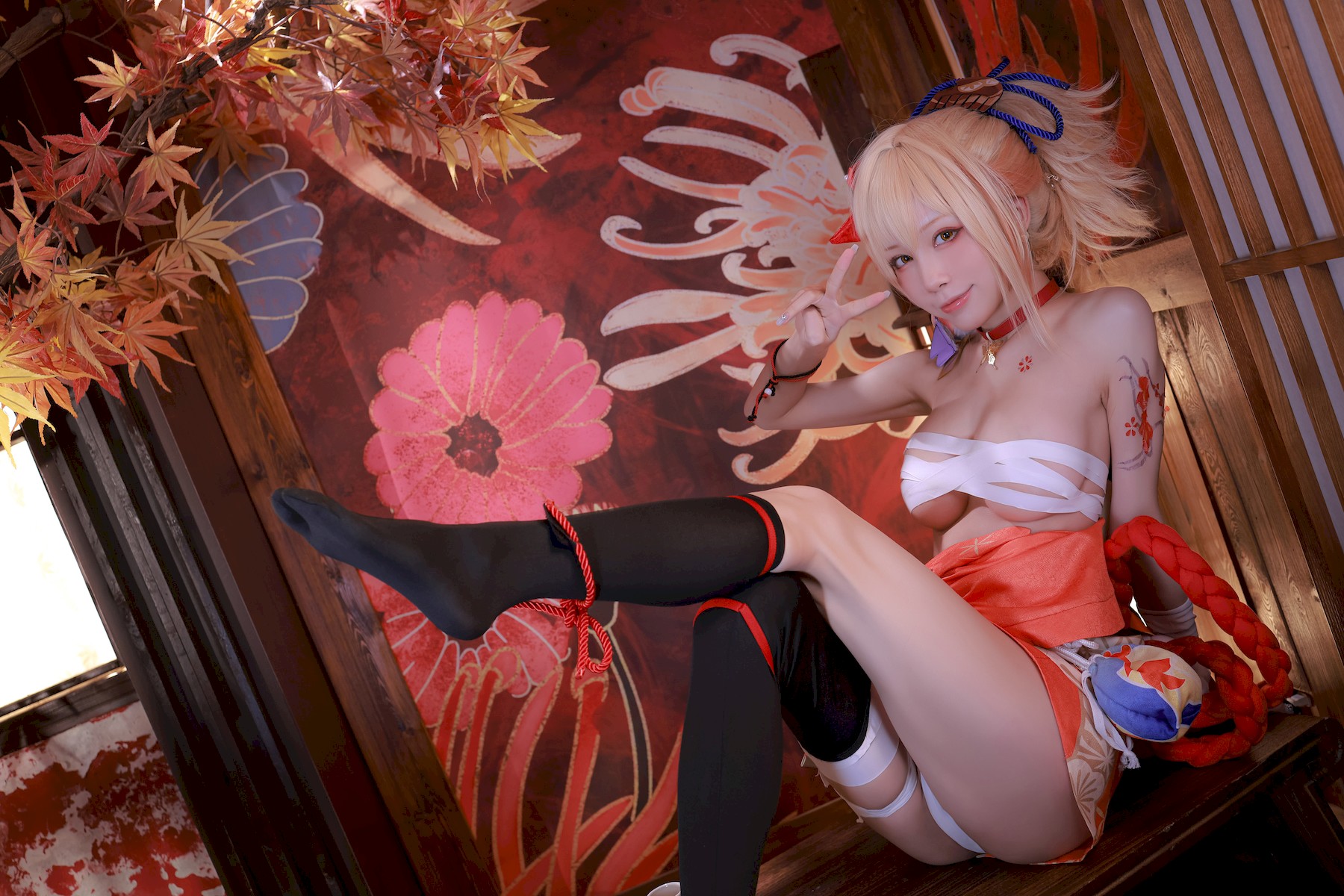水淼aqua Cosplay 宵宫 Vol.01