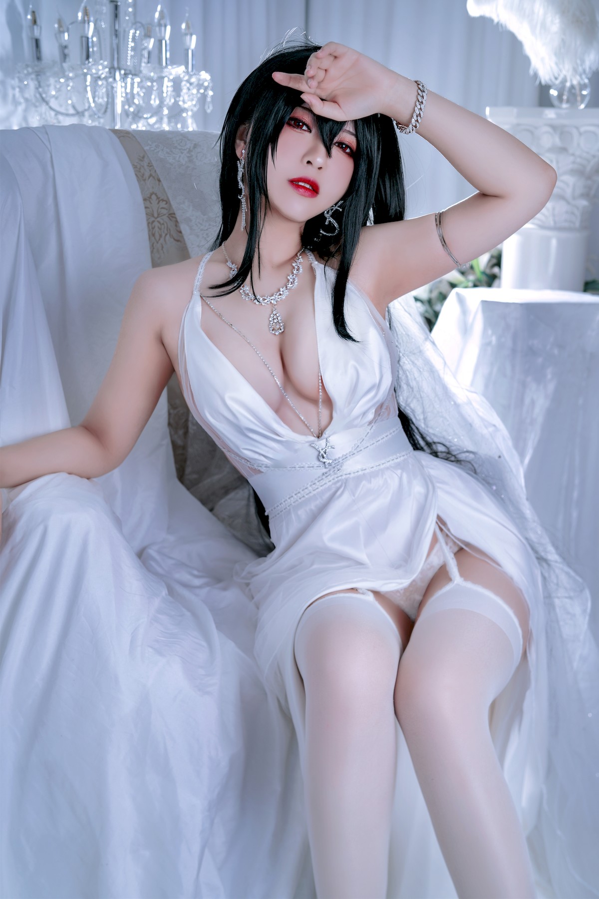 Cosplay 半半子 大凤礼服 Taihou