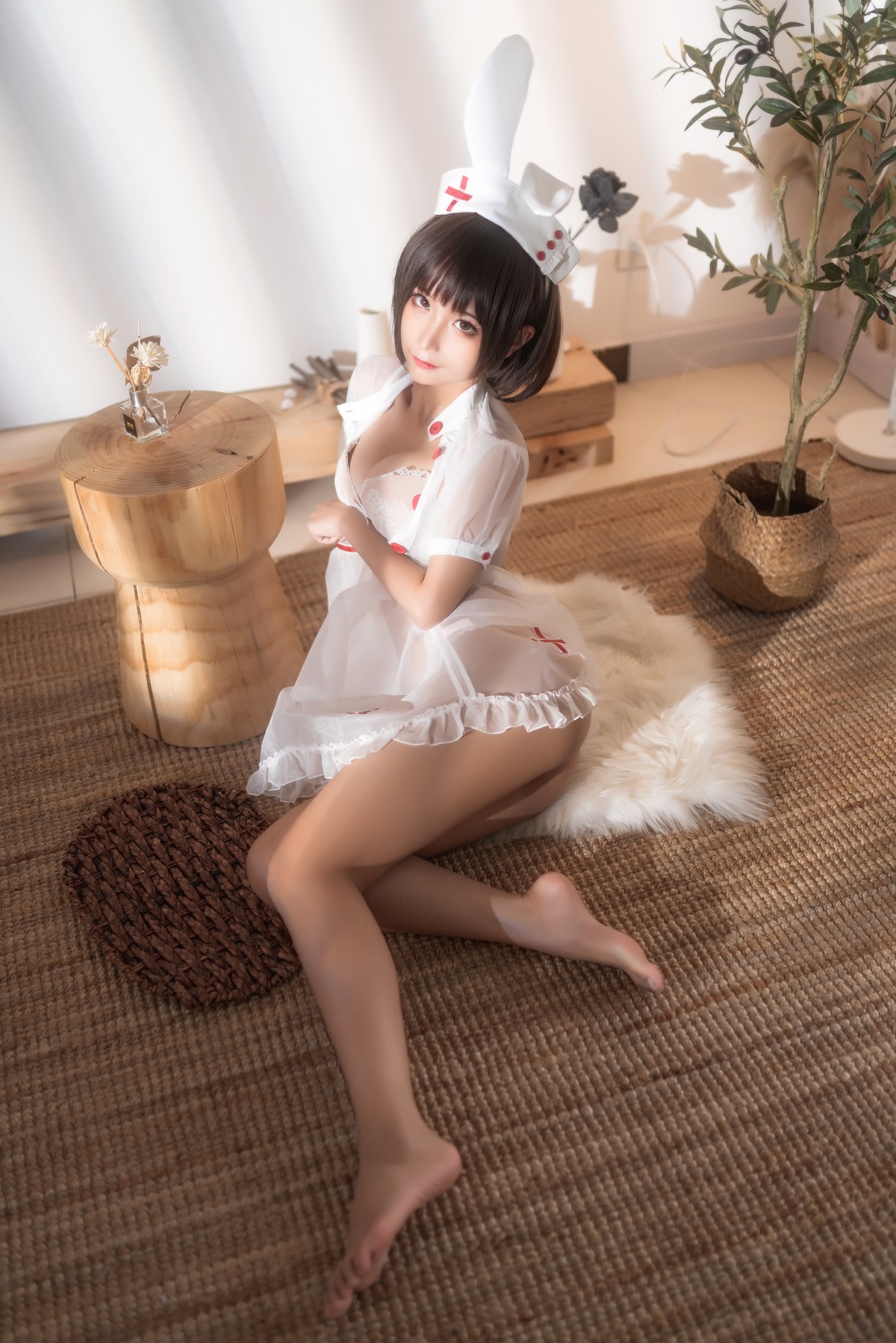 Cosplay 蠢沫沫 Chunmomo 透明护士