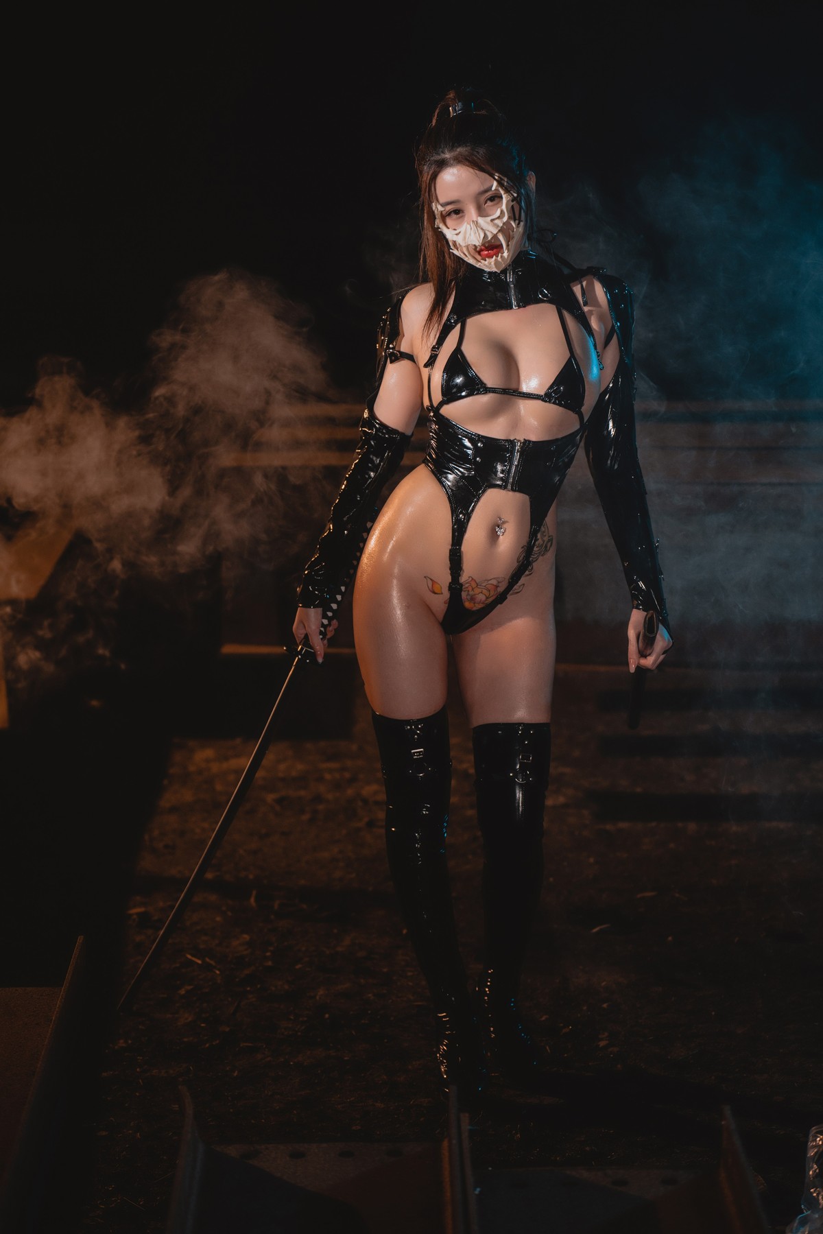 蜜蜜子Kimmie Cosplay 异铁战斗服