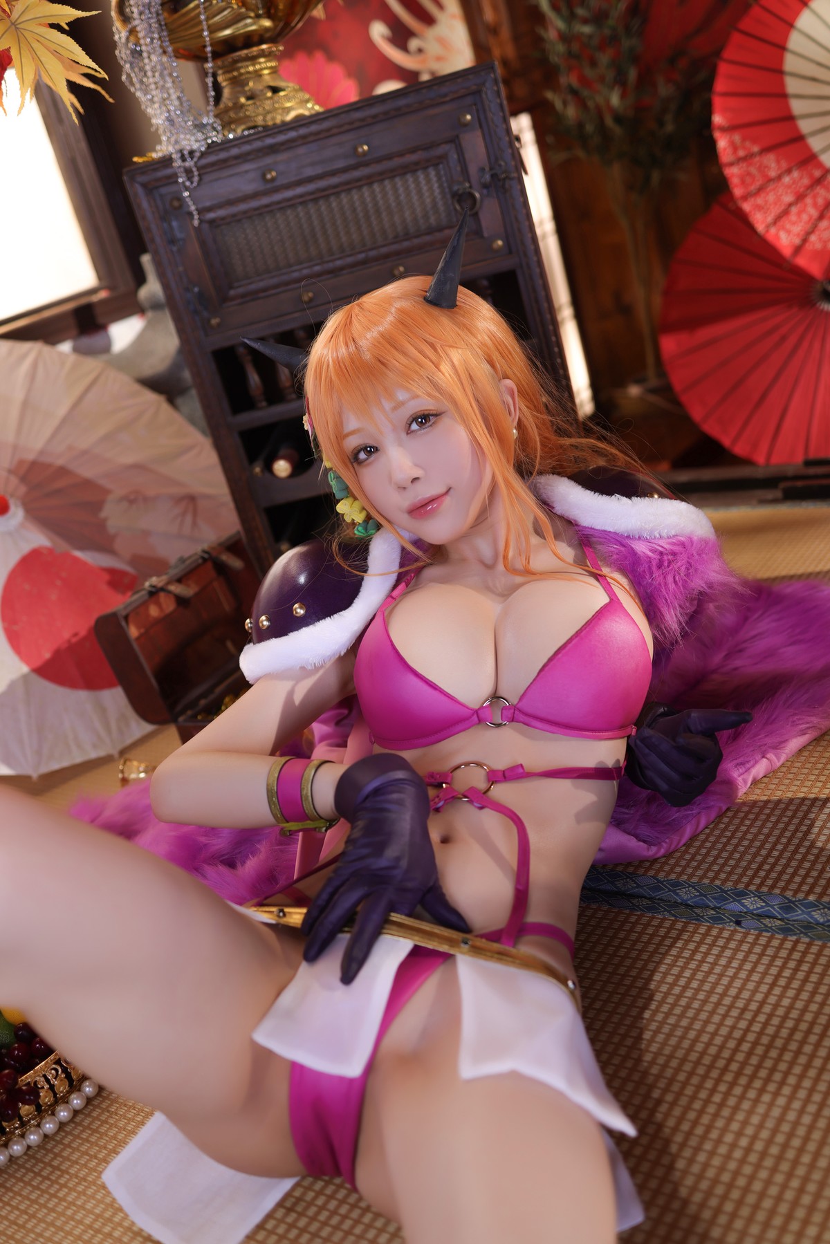 水淼aqua Cosplay 海贼王 娜美