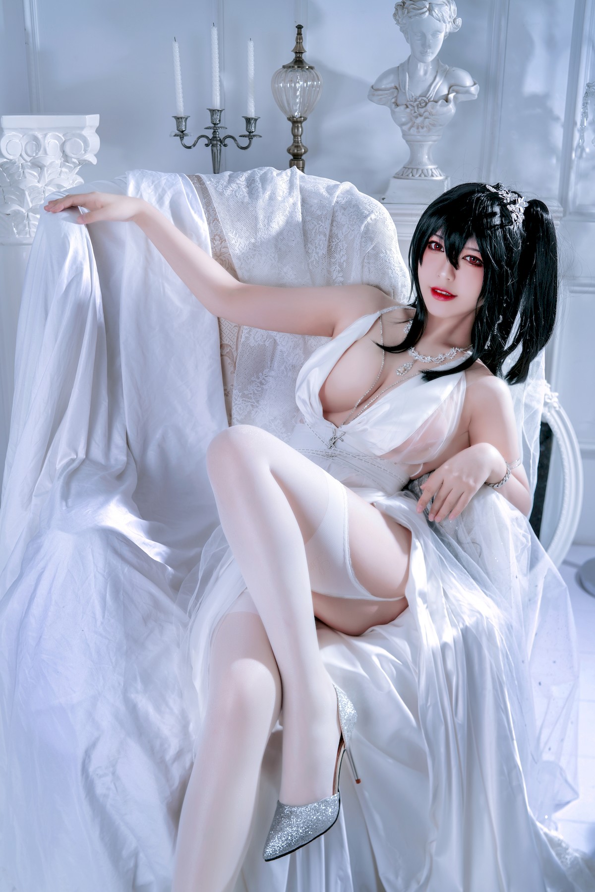 Cosplay 半半子 大凤礼服 Taihou