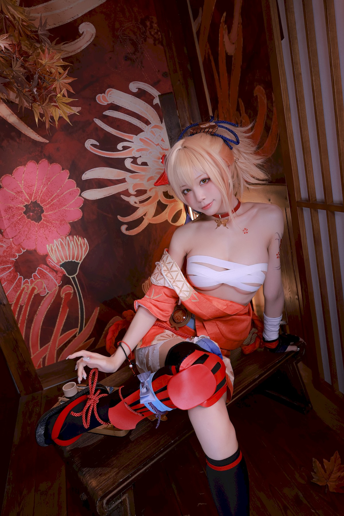 水淼aqua Cosplay 宵宫 Vol.01
