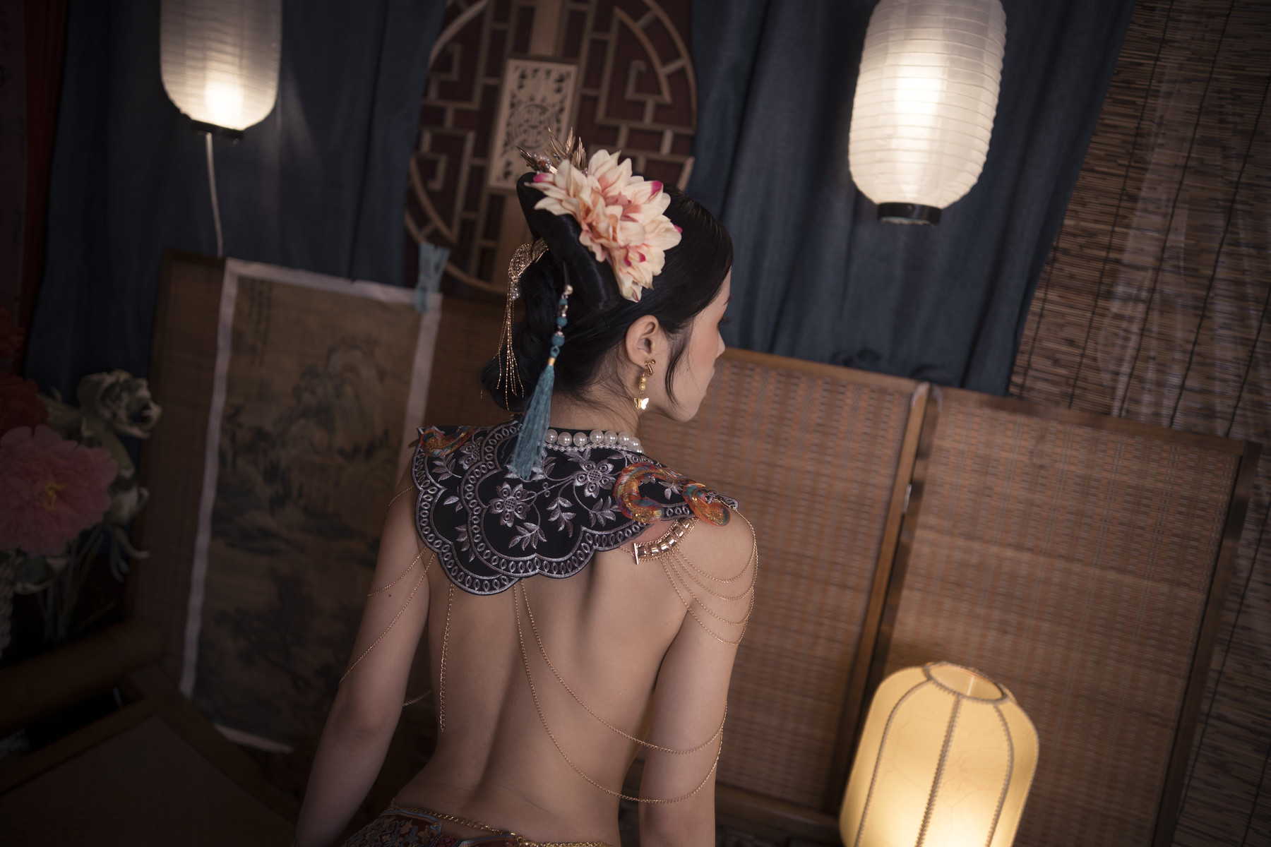 Cosplay 钛合金大粑粑 满清服饰