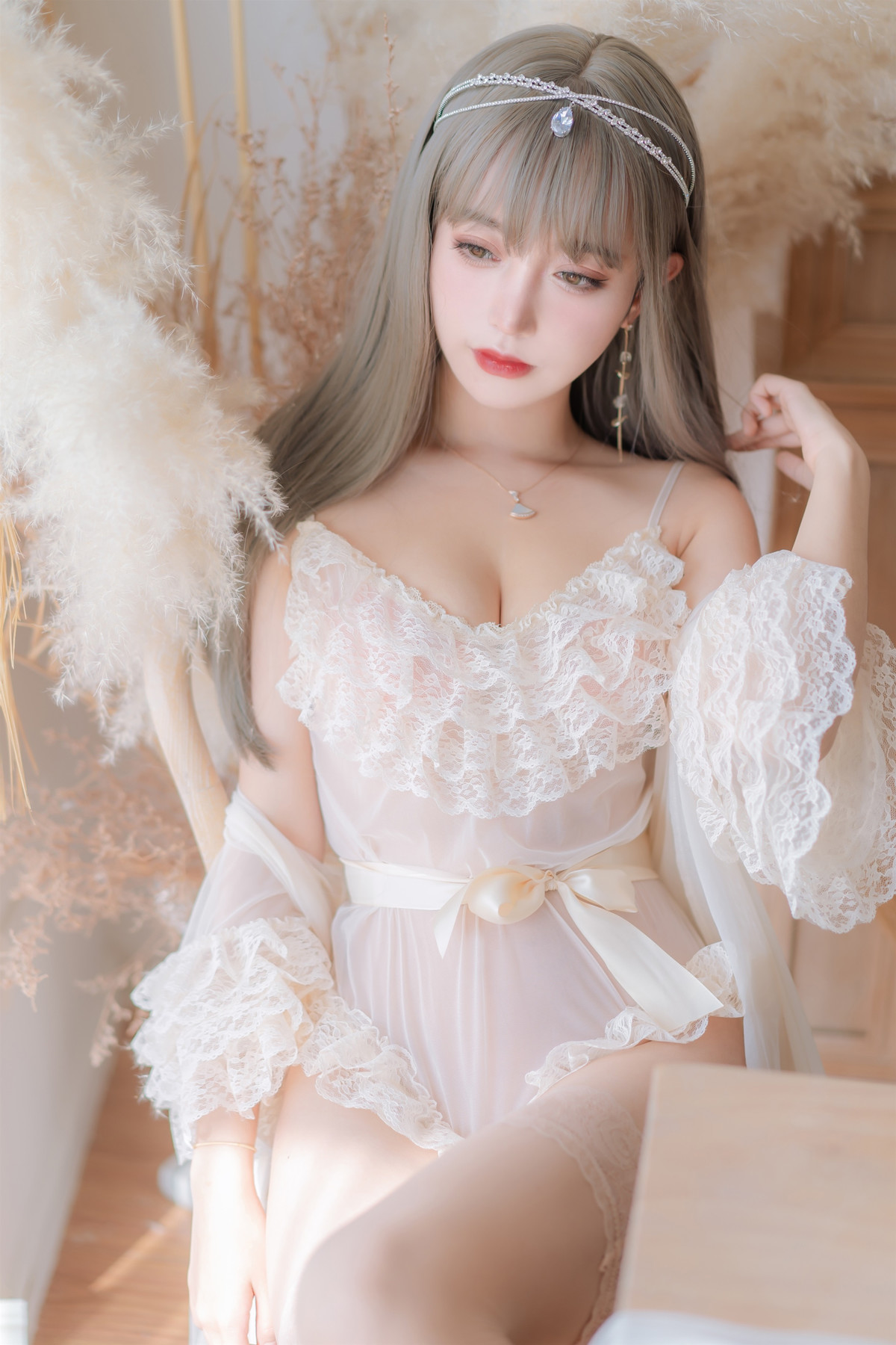 斗鱼米线线sama写真 Cosplay 凡尔赛公主
