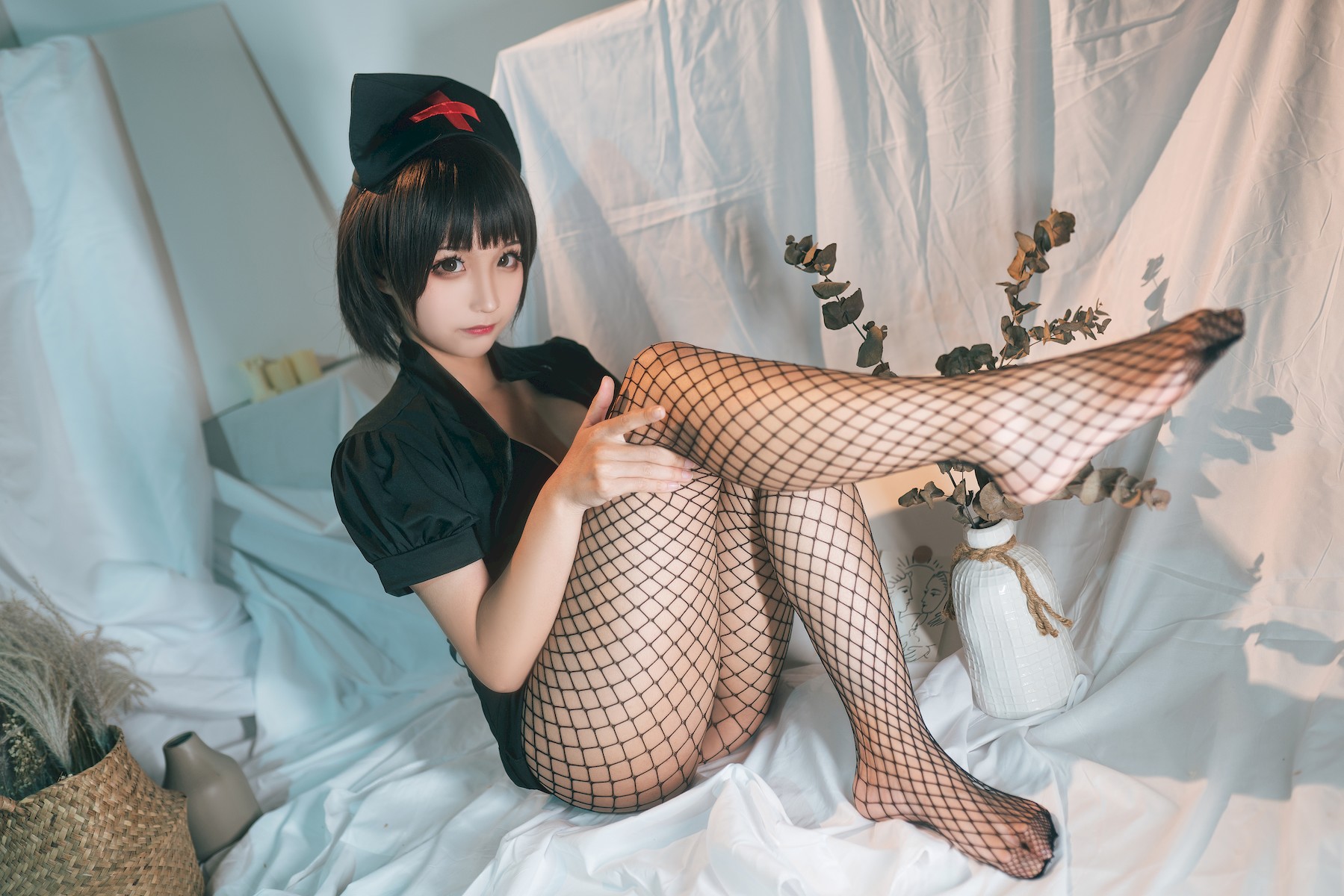 Cosplay 蠢沫沫 Chunmomo 护士 Dark Nurse