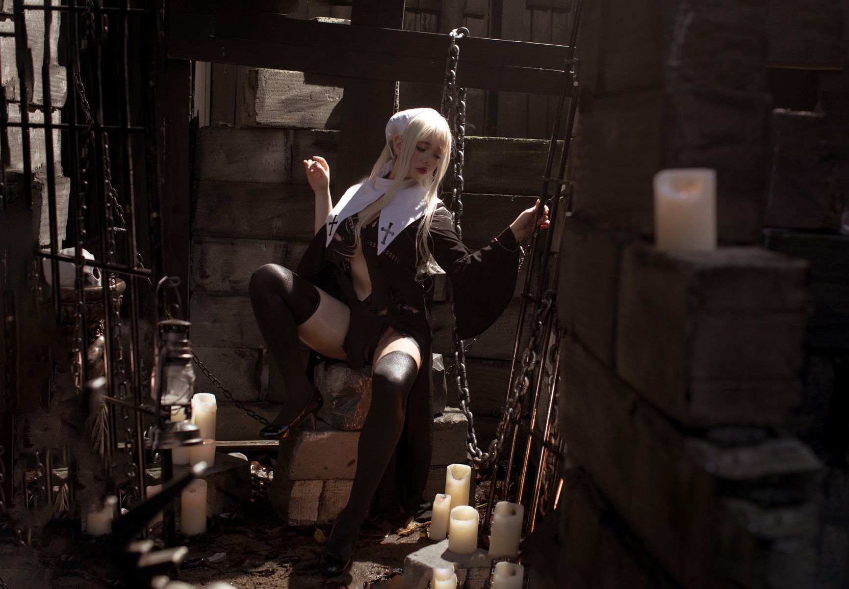 NinJA阿寨寨 Cosplay 赎罪修女