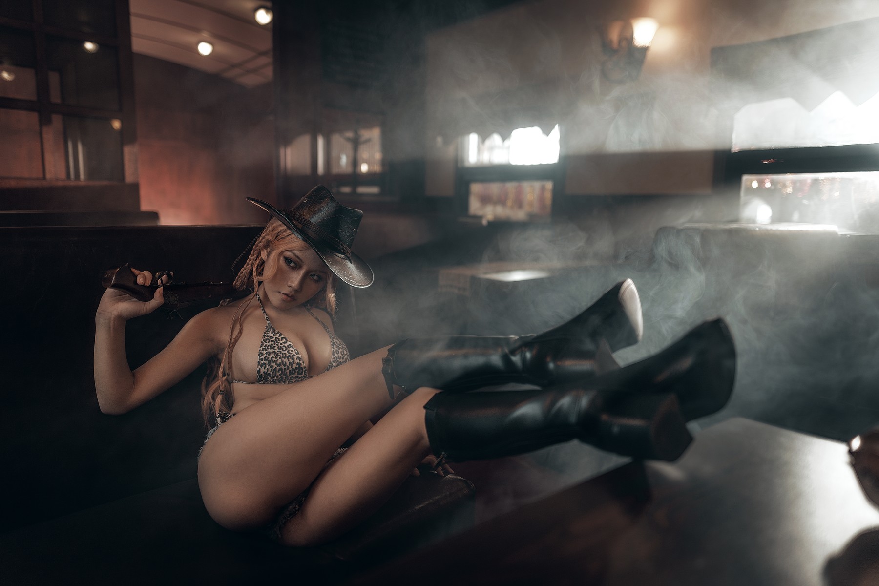 Cosplay 一笑芳香沁 牛仔
