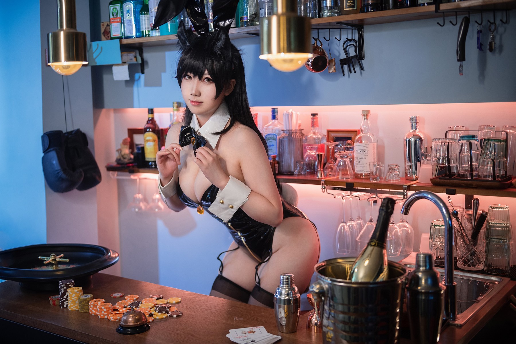Cosplay 本末末 爱宕兔女郎
