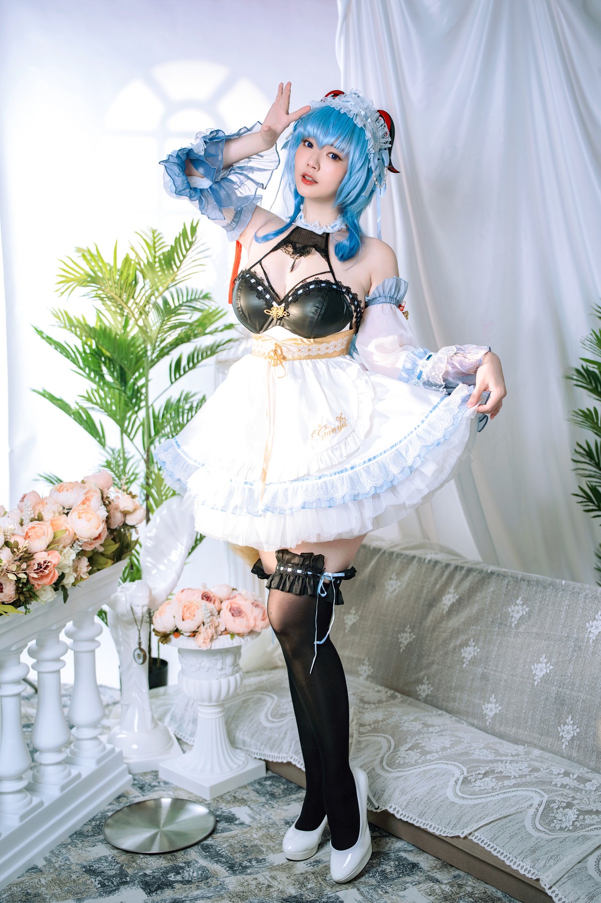 Cosplay Ying Tze 甘雨 Ganyu Maid