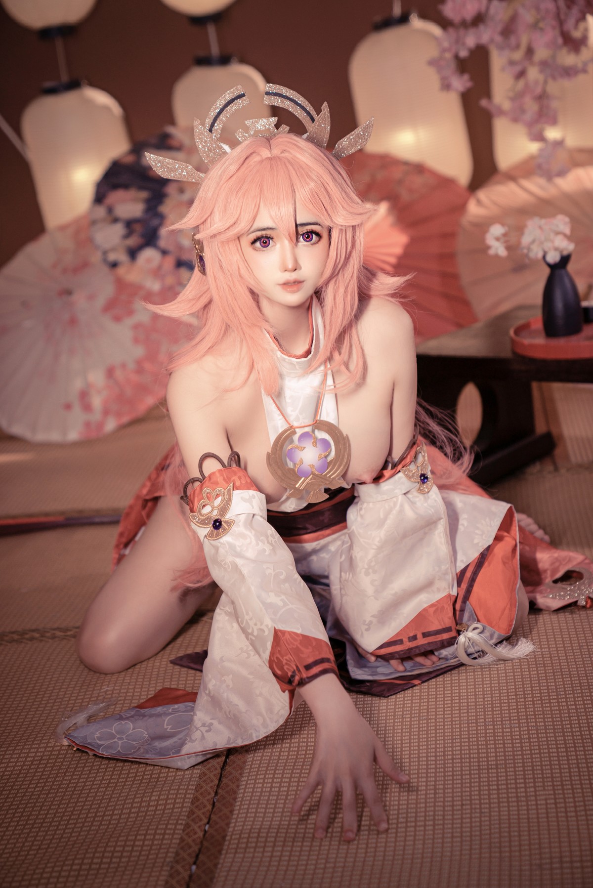 小礼好困 @SleeppyLee1 Cosplay 八重神子