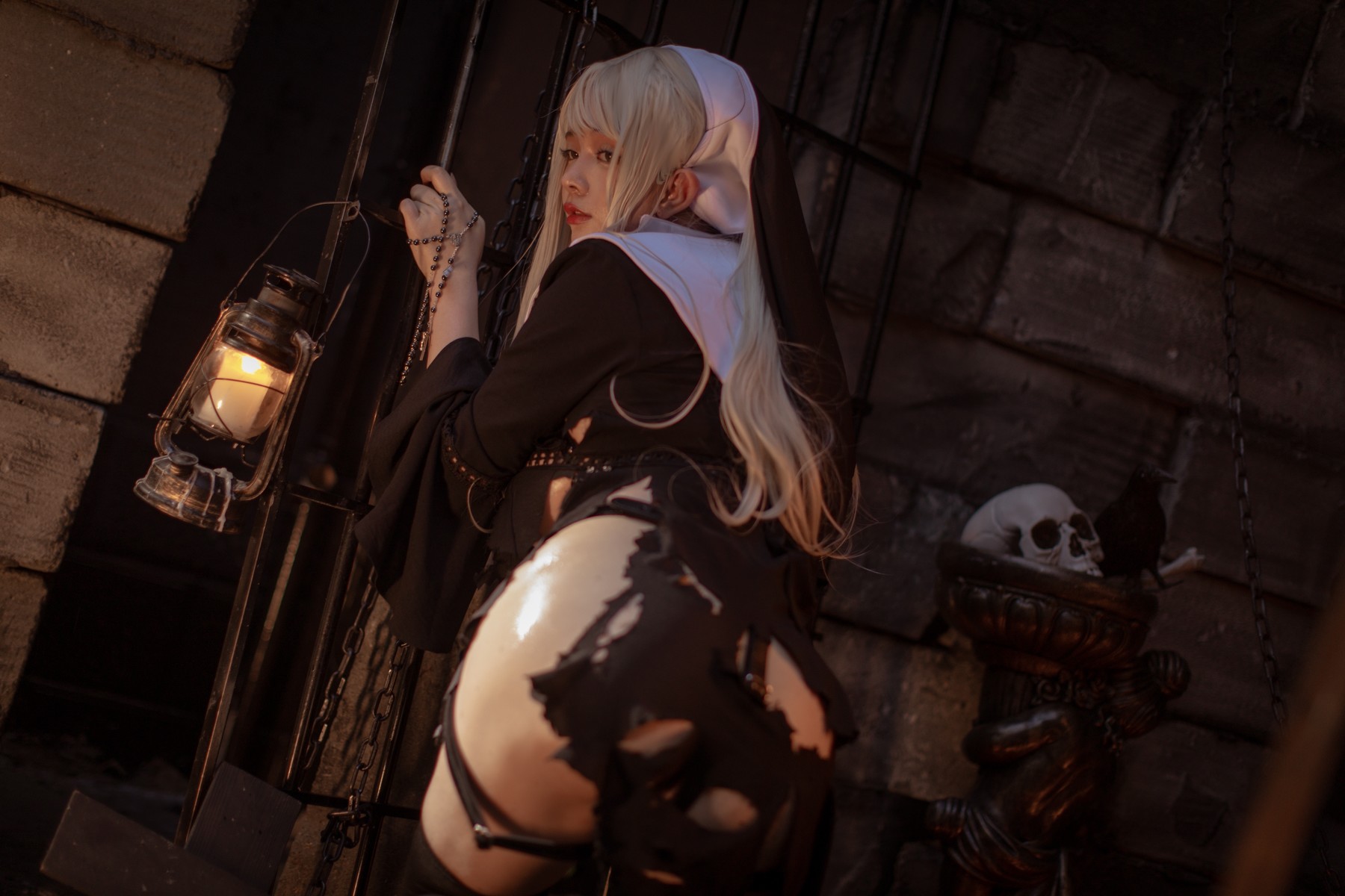 NinJA阿寨寨 Cosplay 赎罪修女