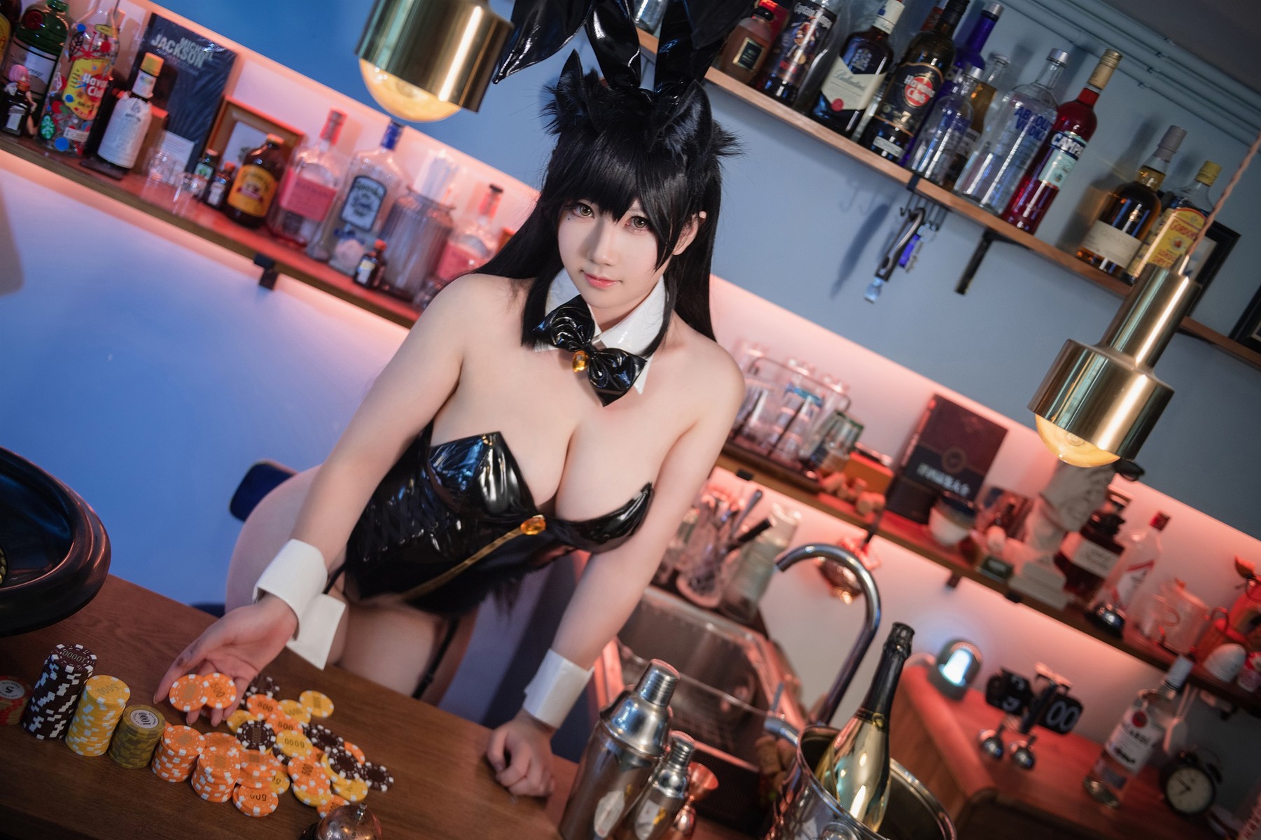 Cosplay 本末末 爱宕兔女郎