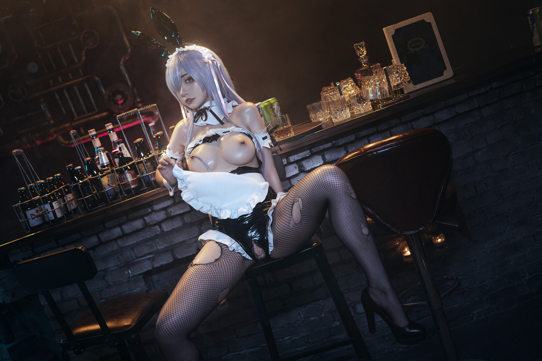 爆机少女喵小吉 Cosplay Re:从零开始的夜生活