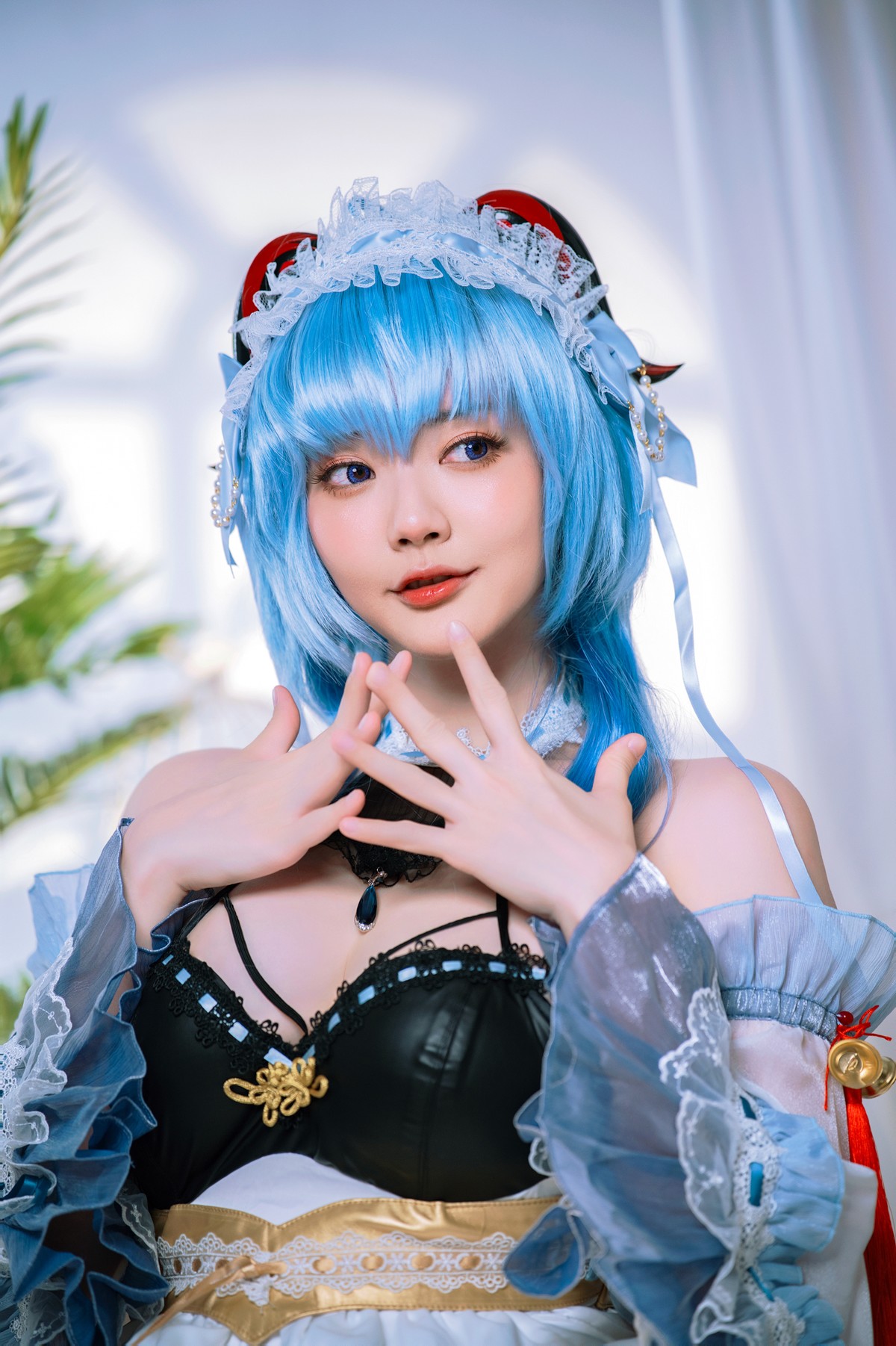 Cosplay Ying Tze 甘雨 Ganyu Maid