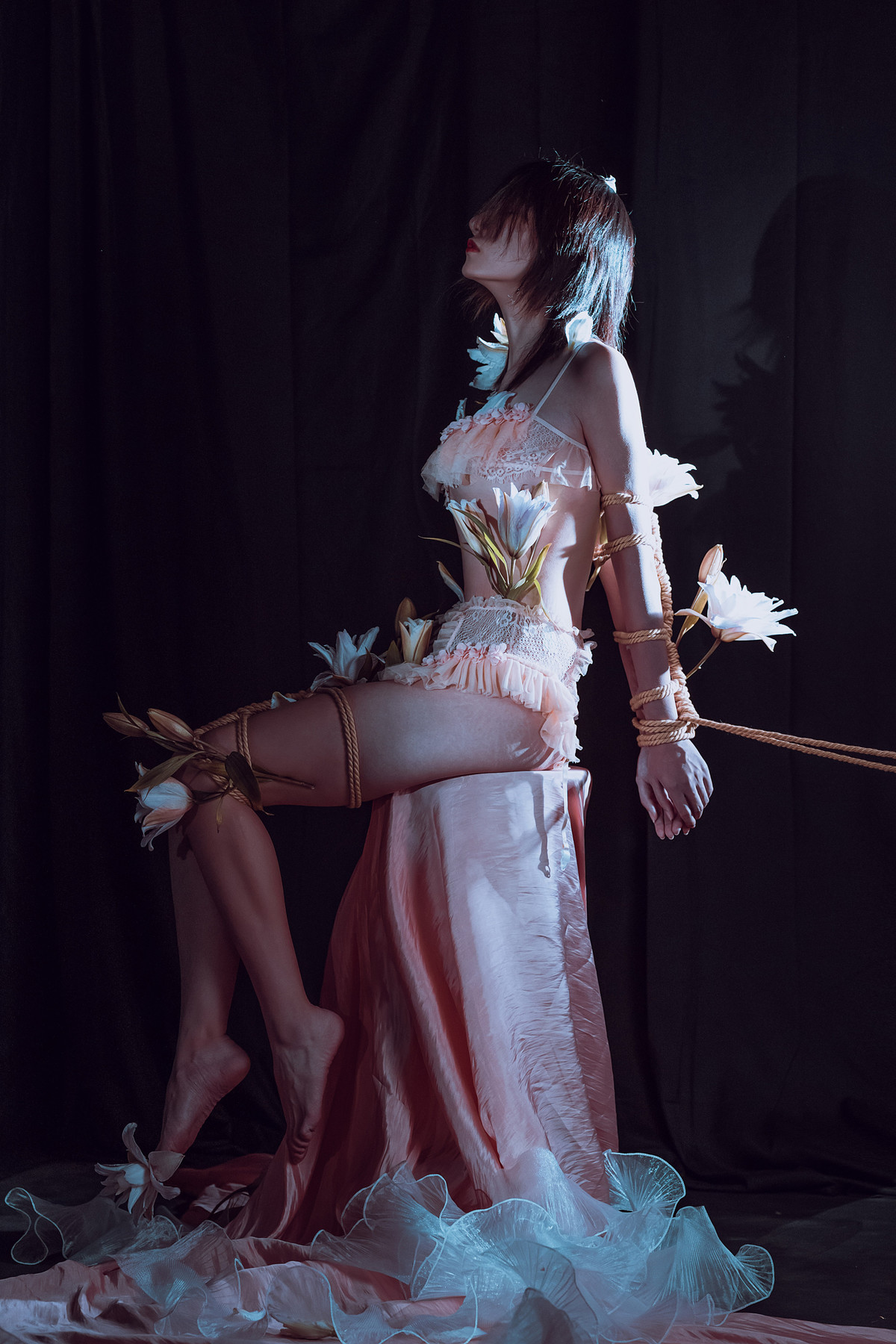 云溪溪 Cosplay 花与绳 Flower and Rope