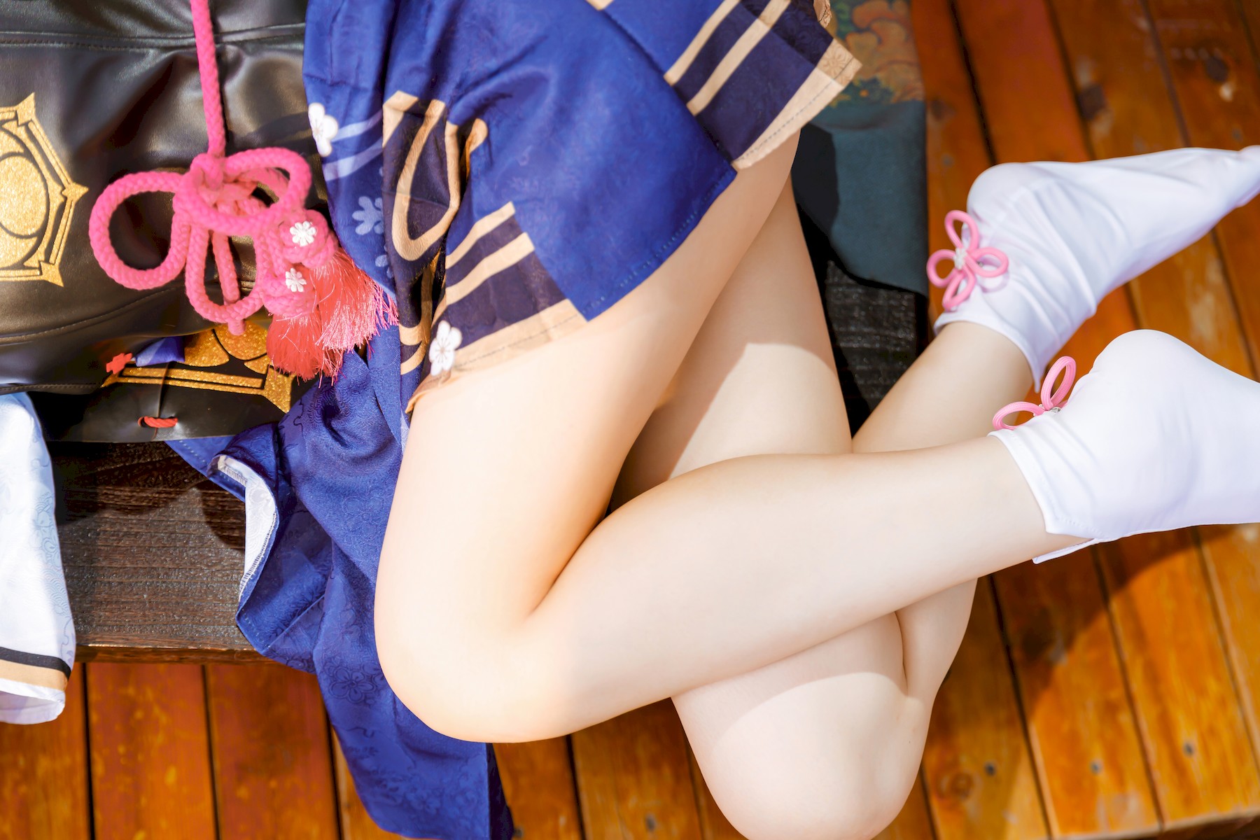 Cosplay 桜桃喵 神里绫华 Ayaka Kamisato