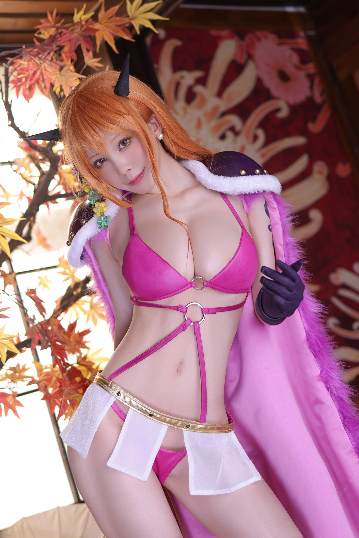 水淼aqua Cosplay 海贼王 娜美