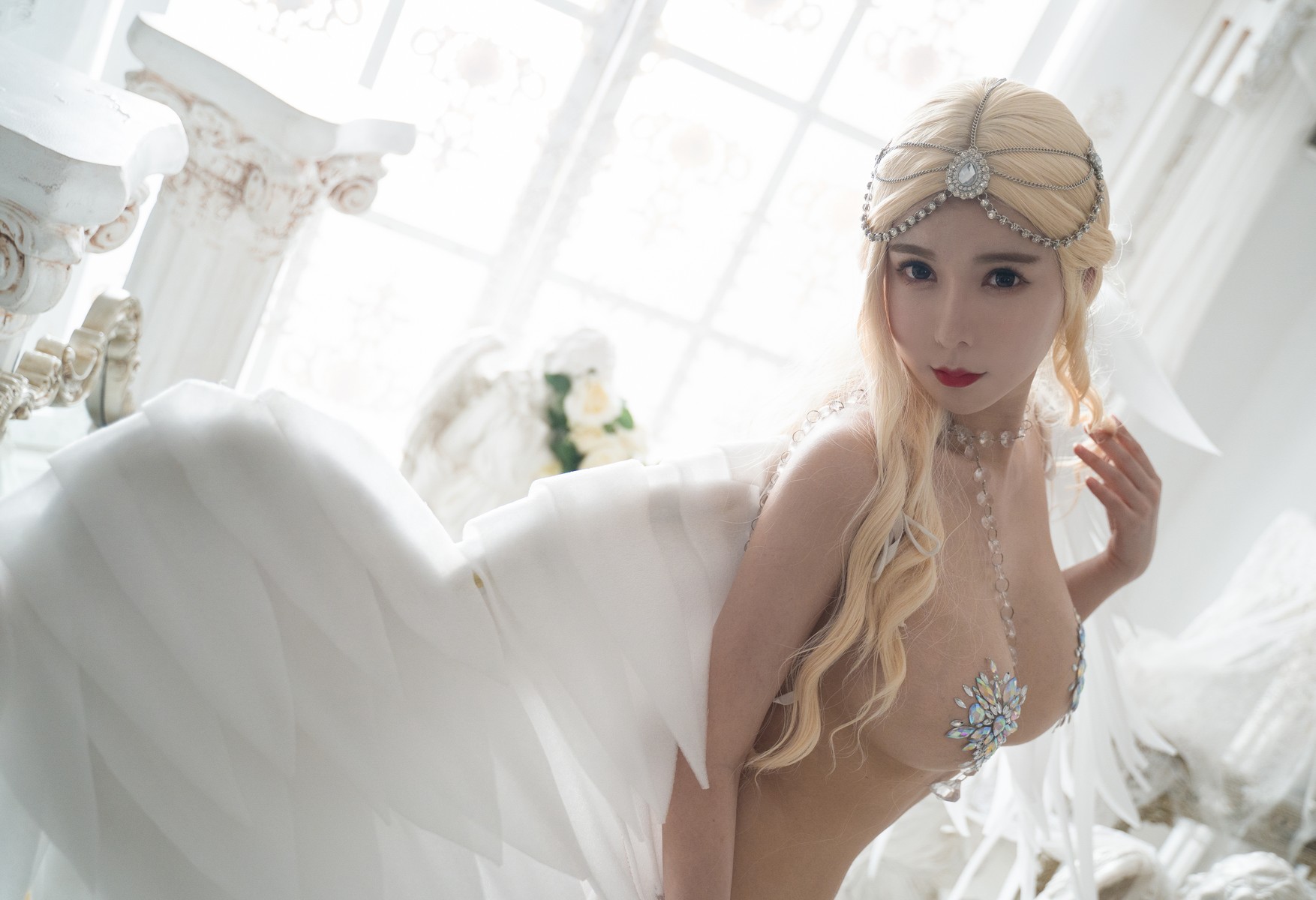 Cosplay 亚马逊鲶鱼 天使