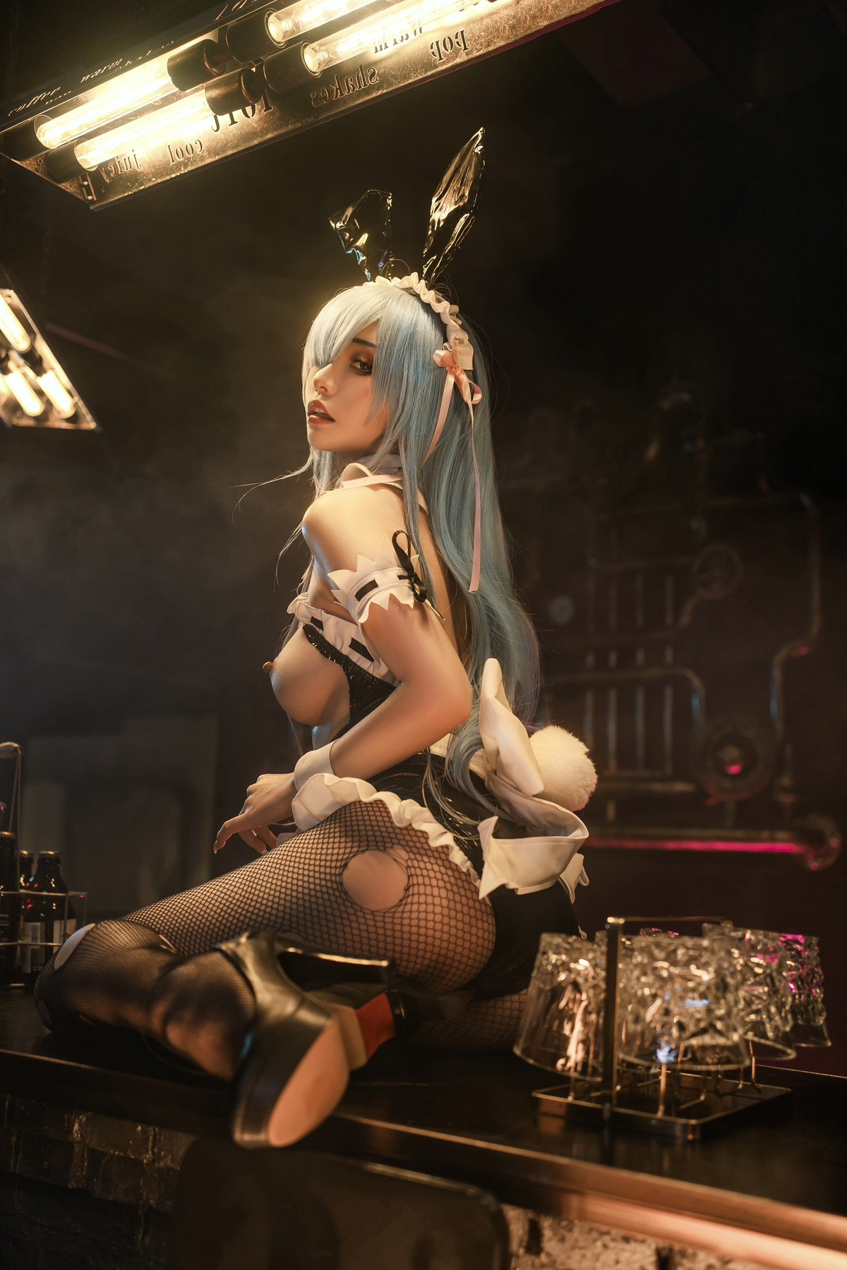 爆机少女喵小吉 Cosplay Re:从零开始的夜生活