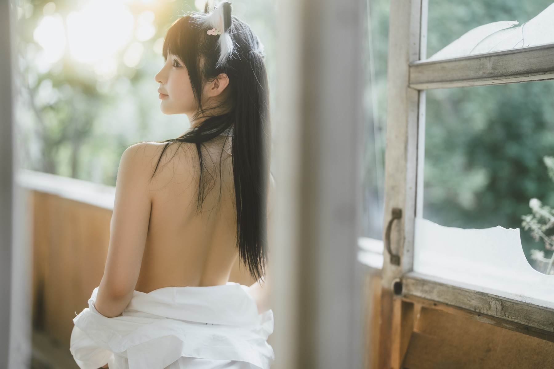 桜井宁宁 Cosplay 废墟jk