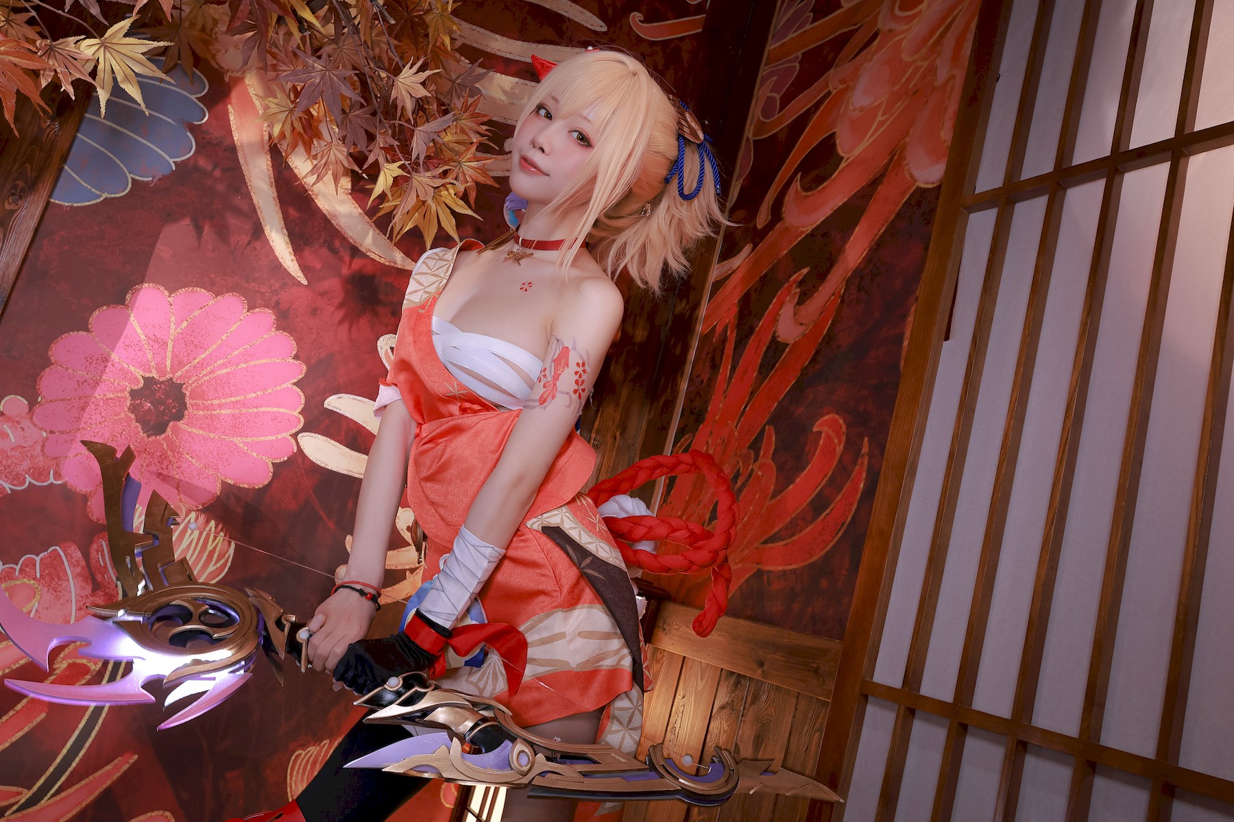 水淼aqua Cosplay 宵宫 Vol.01