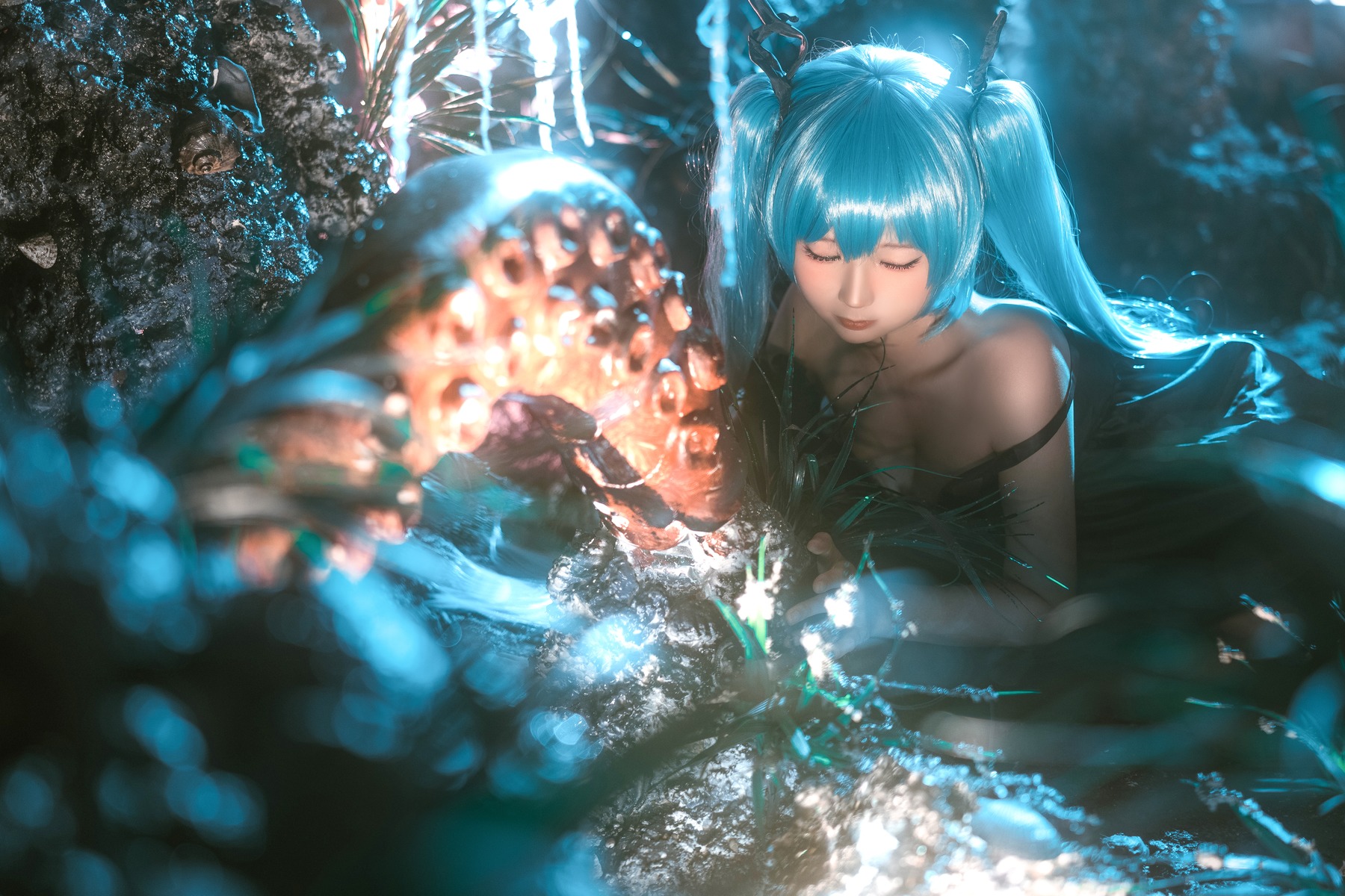 蠢沫沫 Cosplay 深海少女