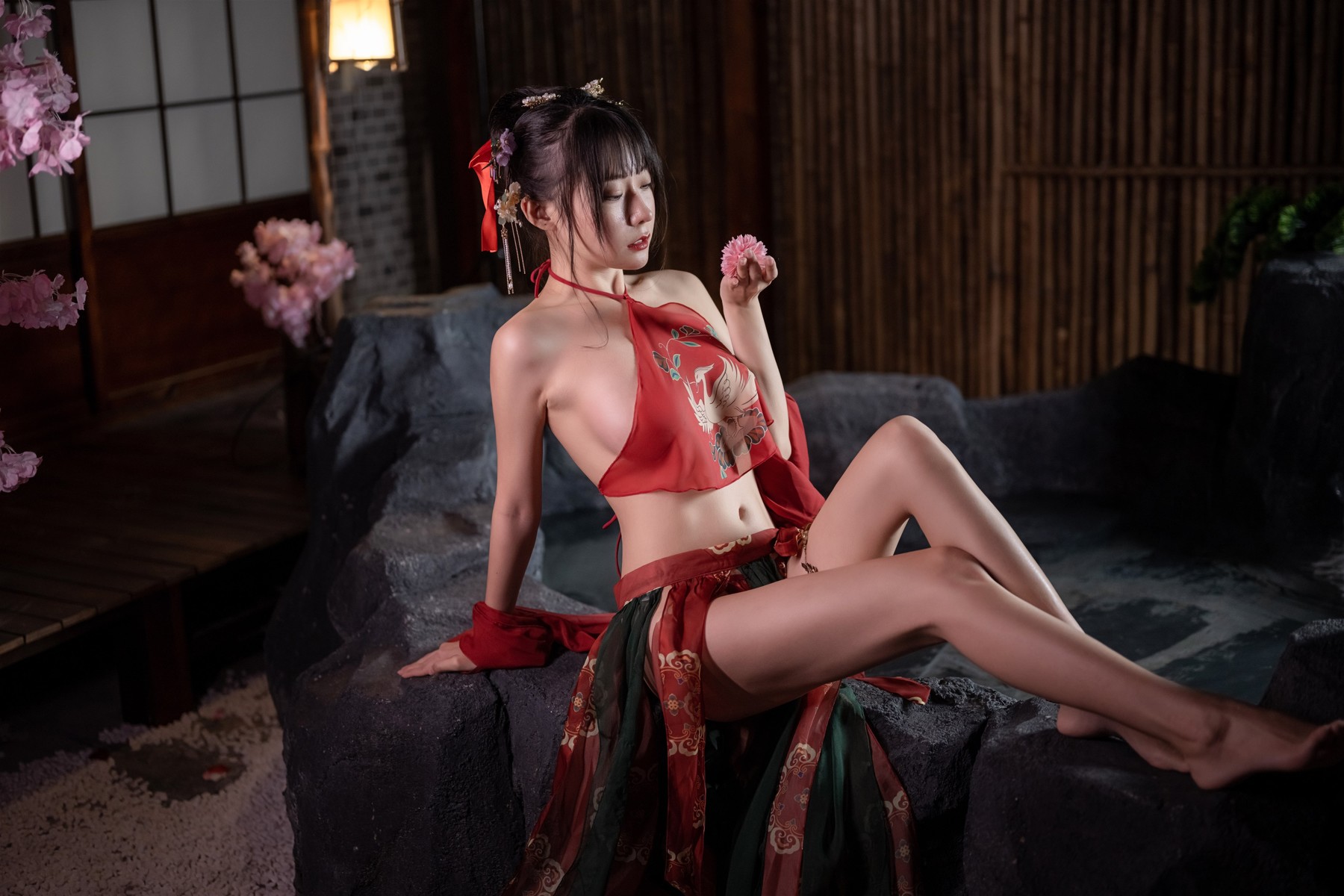 Cosplay 香草喵露露 春节贺图