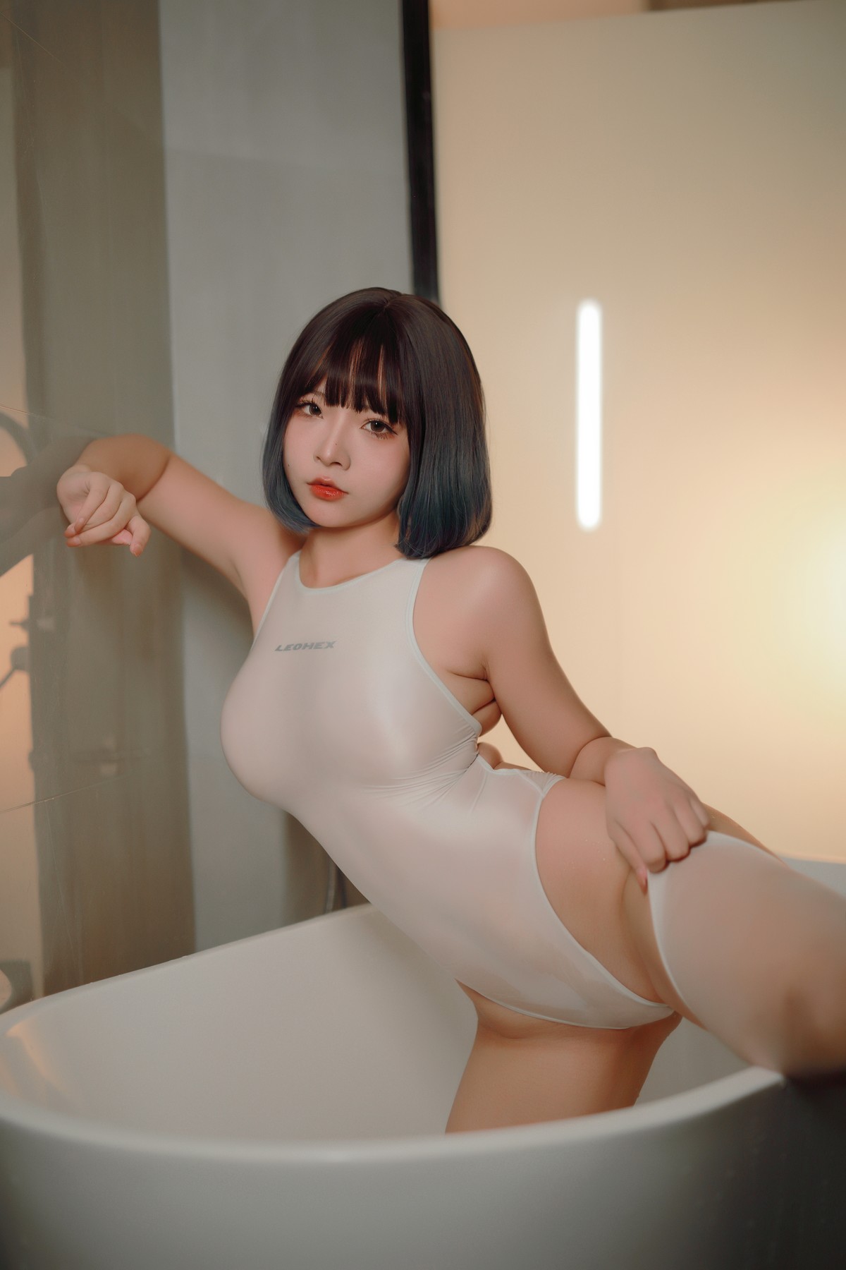 Cosplay Yuuhui玉汇 游泳部学妹 No.02
