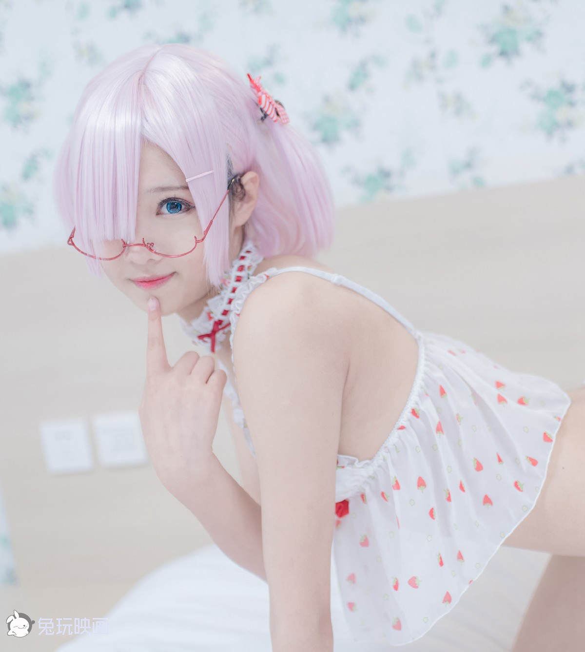 Cosplay 兔玩映画 草莓裙