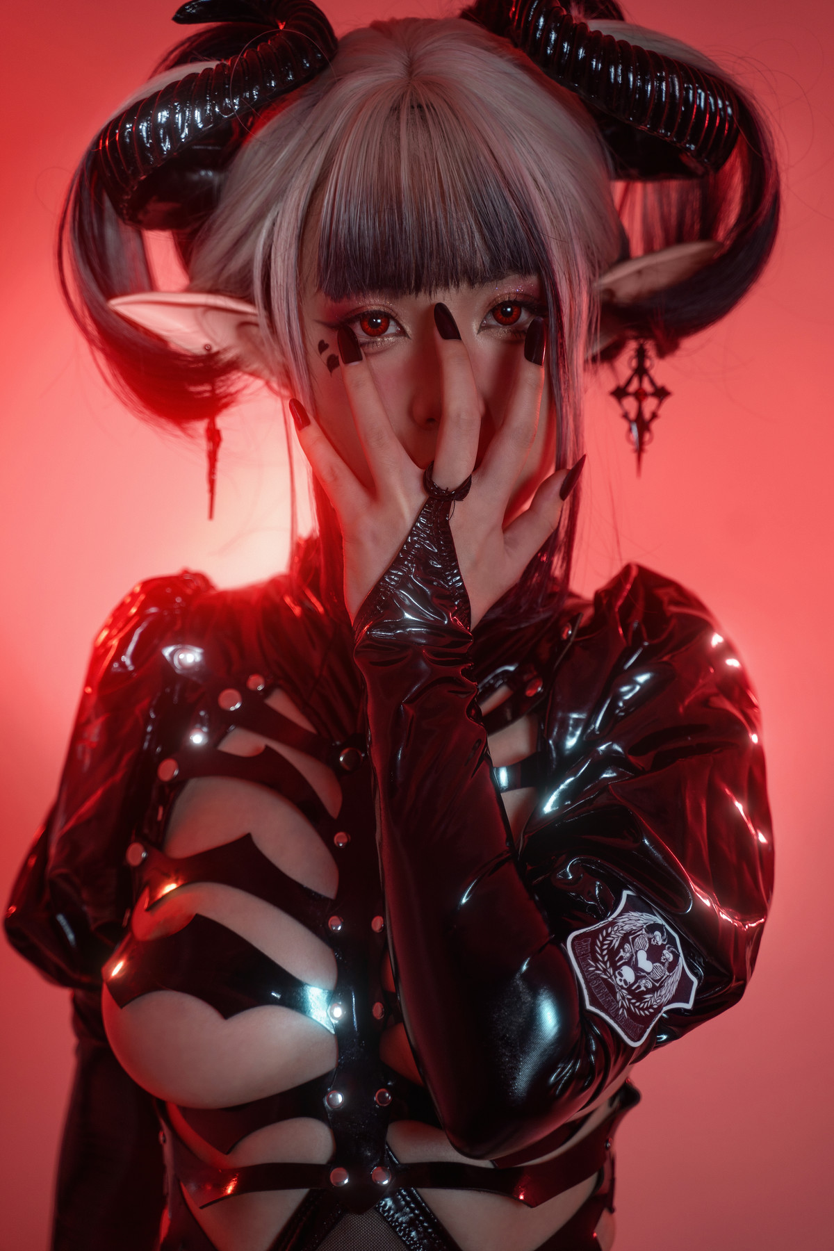 Cosplay 爆机少女喵小吉 骸骨少女