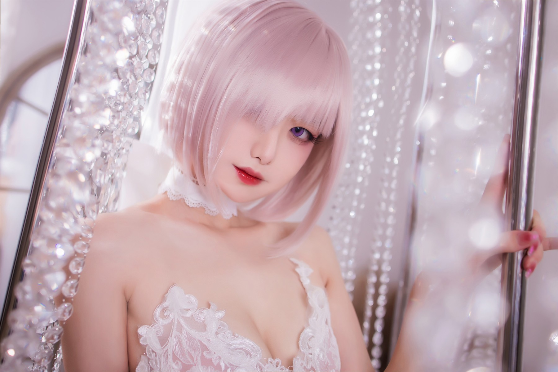 Cosplay 封疆疆 婚纱玛修 Wedding Dress