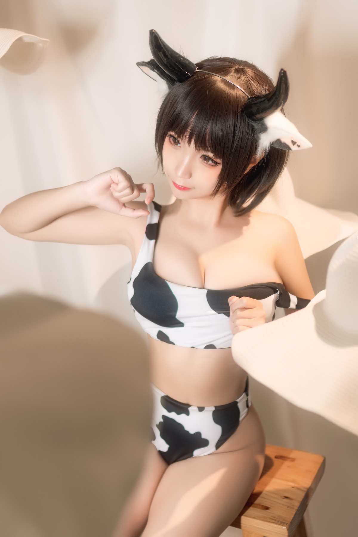 Cosplay 蠢沫沫 Chunmomo 花花牛