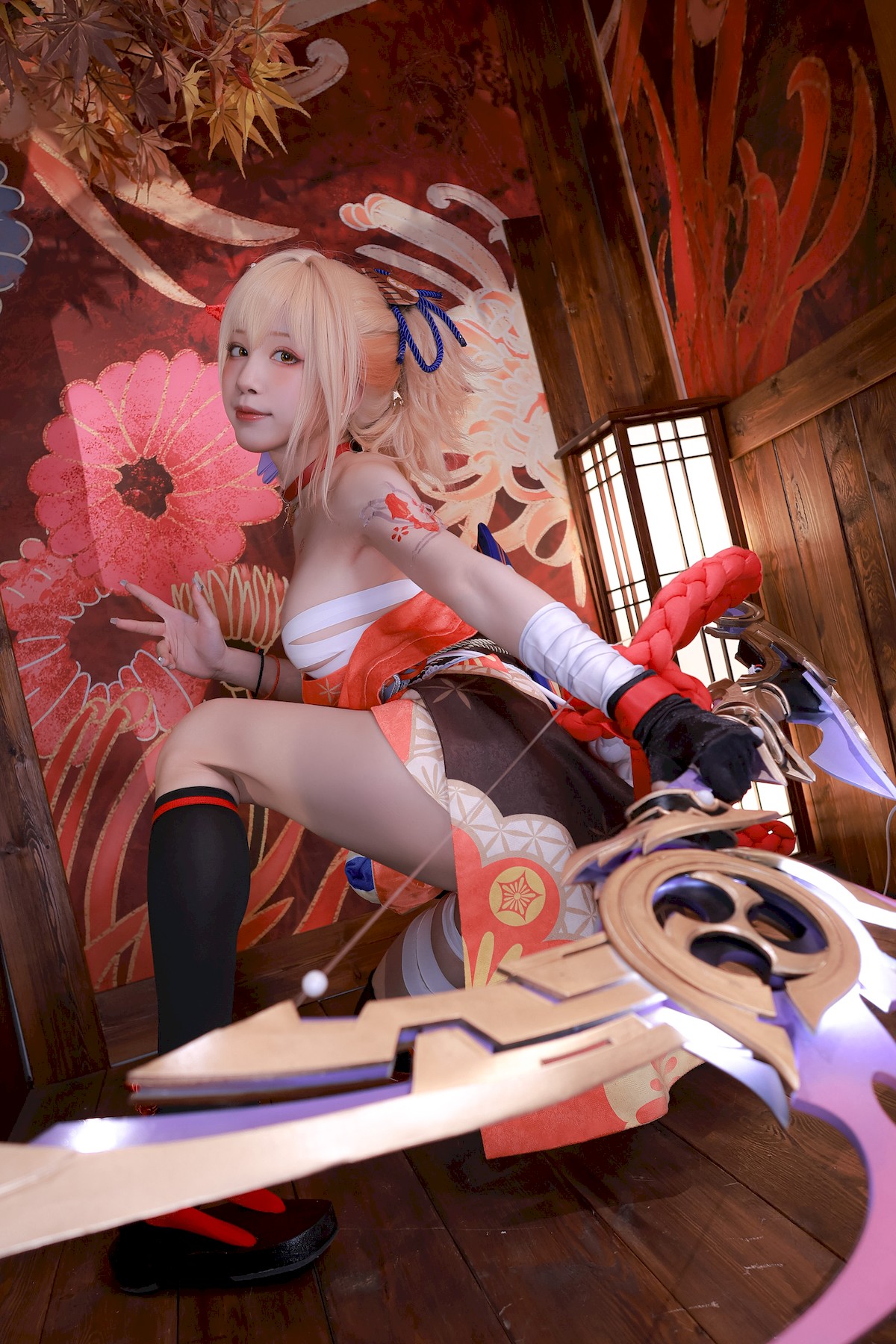 水淼aqua Cosplay 宵宫 Vol.01