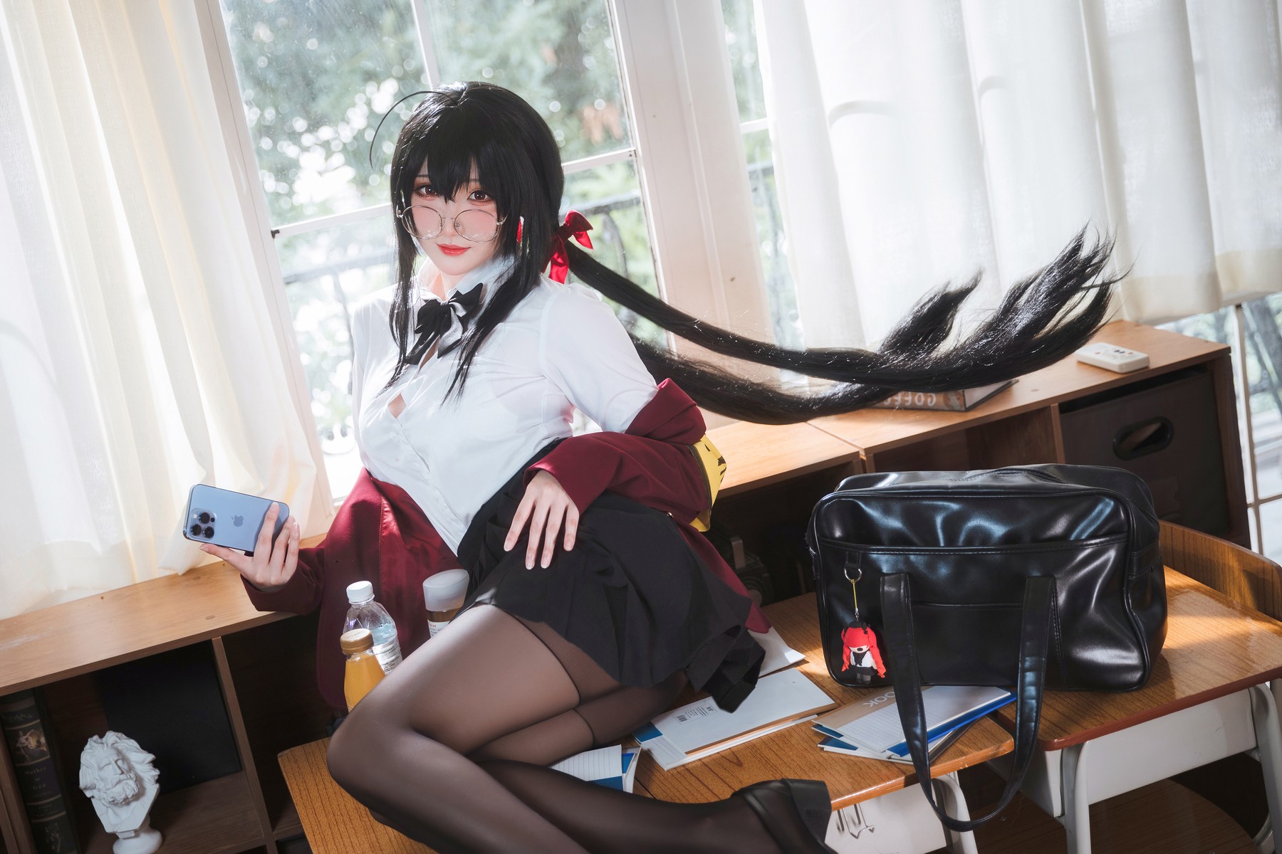 Cosplay 瓜希酱 大凤JK