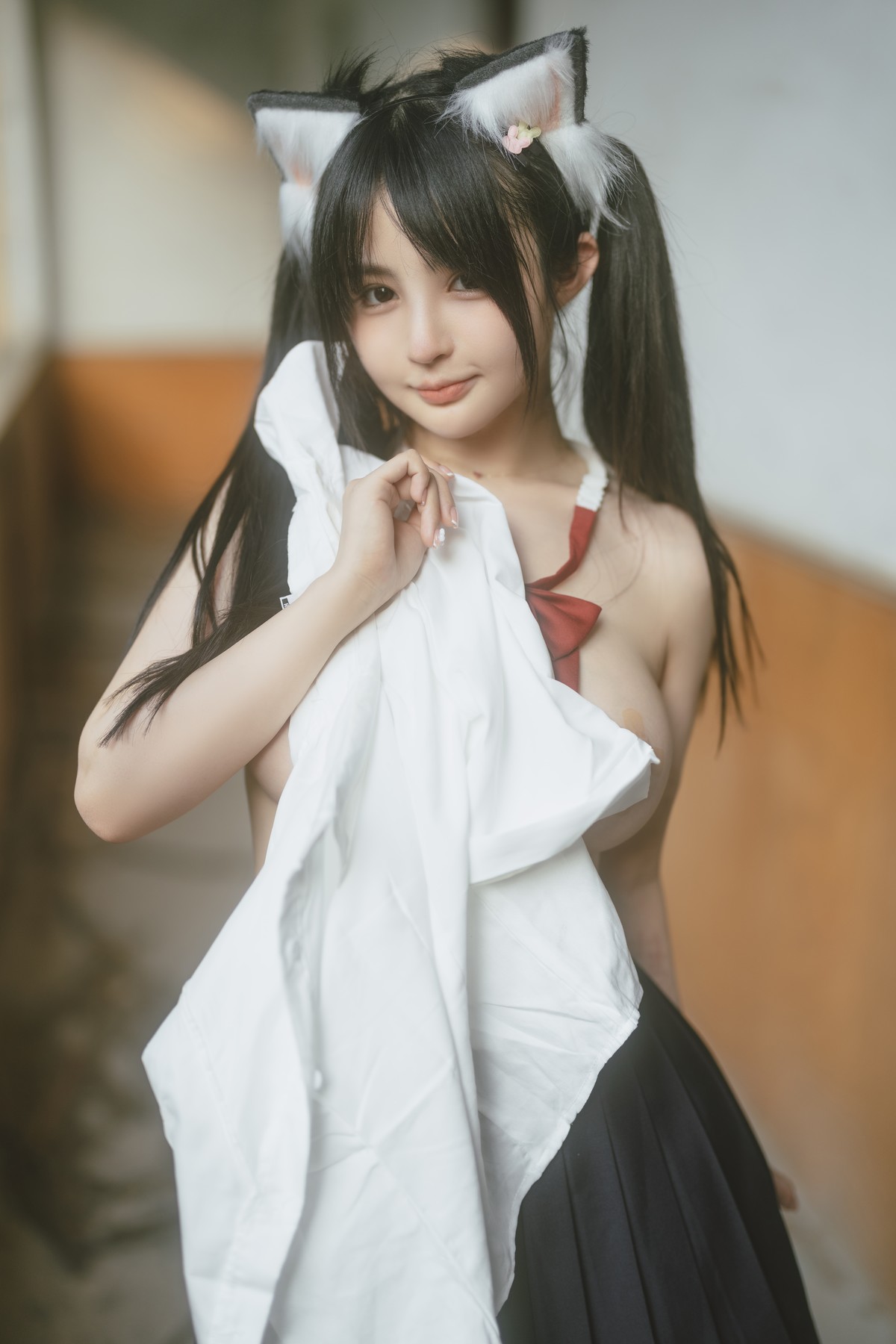 桜井宁宁 Cosplay 废墟jk