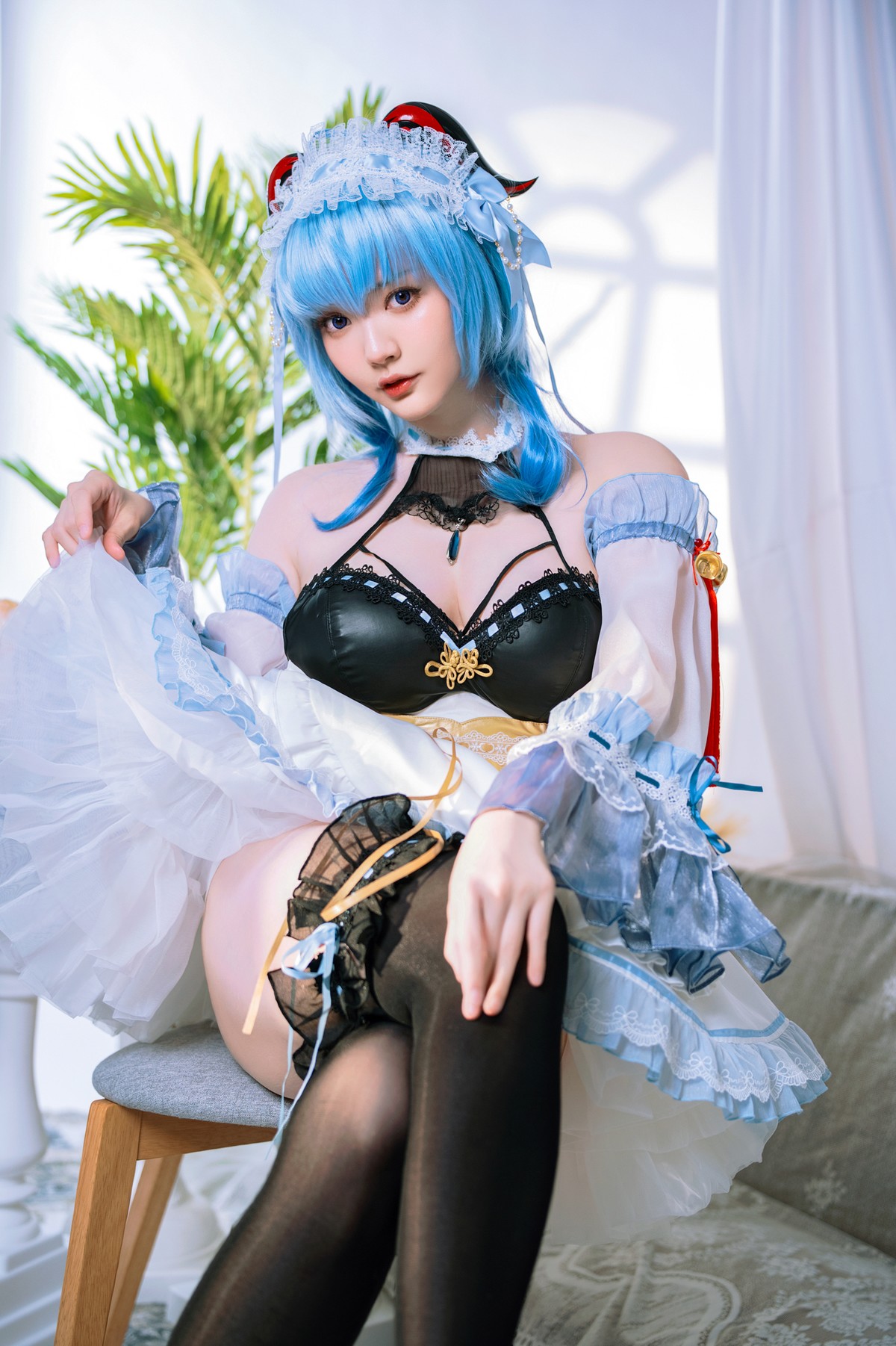 Cosplay Ying Tze 甘雨 Ganyu Maid