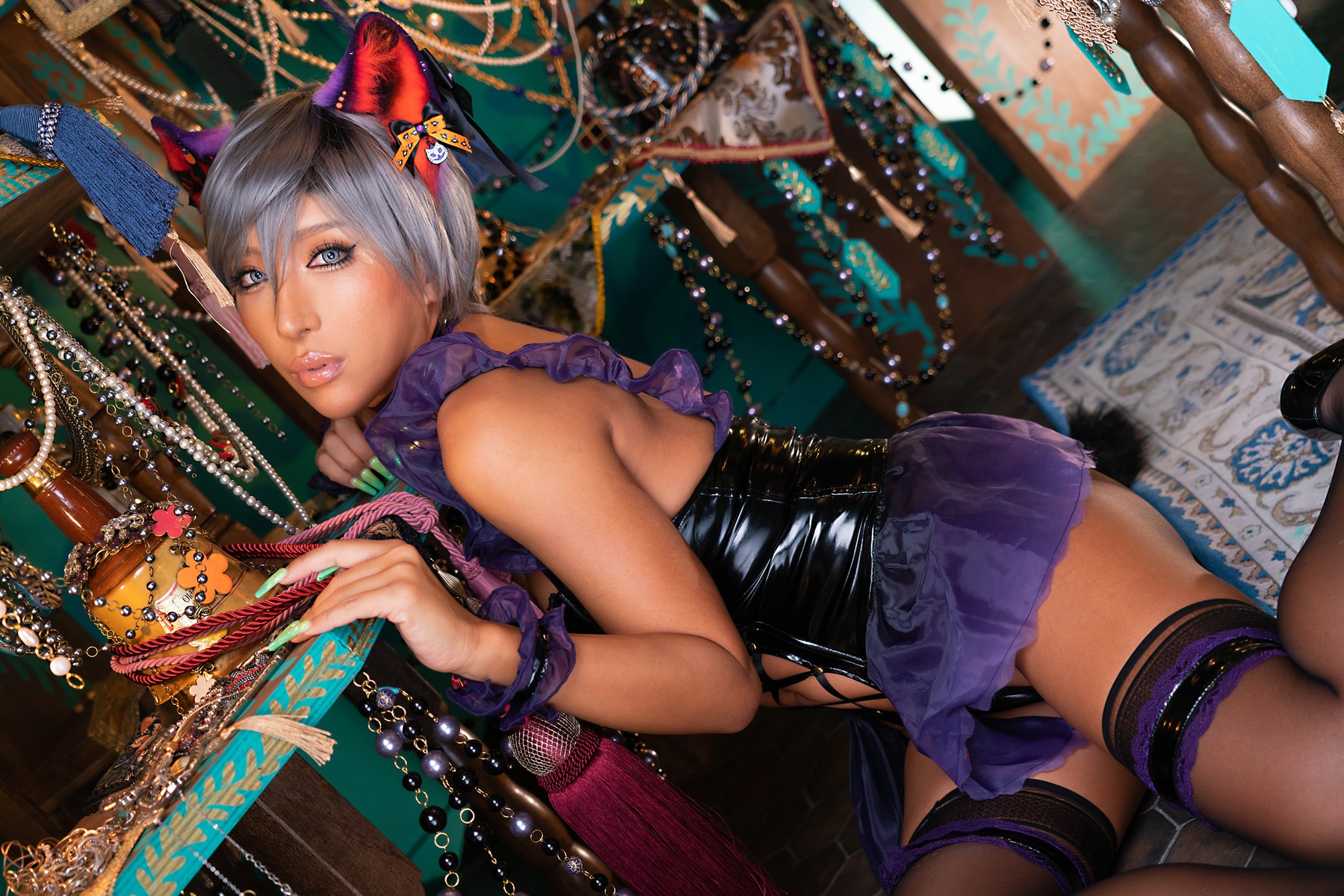 Cosplay Nonsummerjack ハロウィンキャットだにゃにゃにゃん