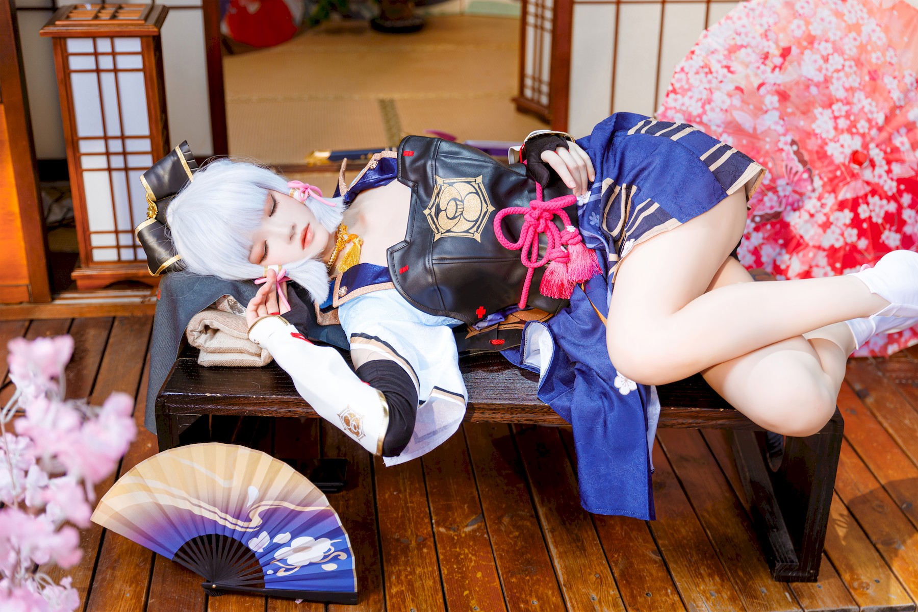 Cosplay 桜桃喵 神里绫华 Ayaka Kamisato