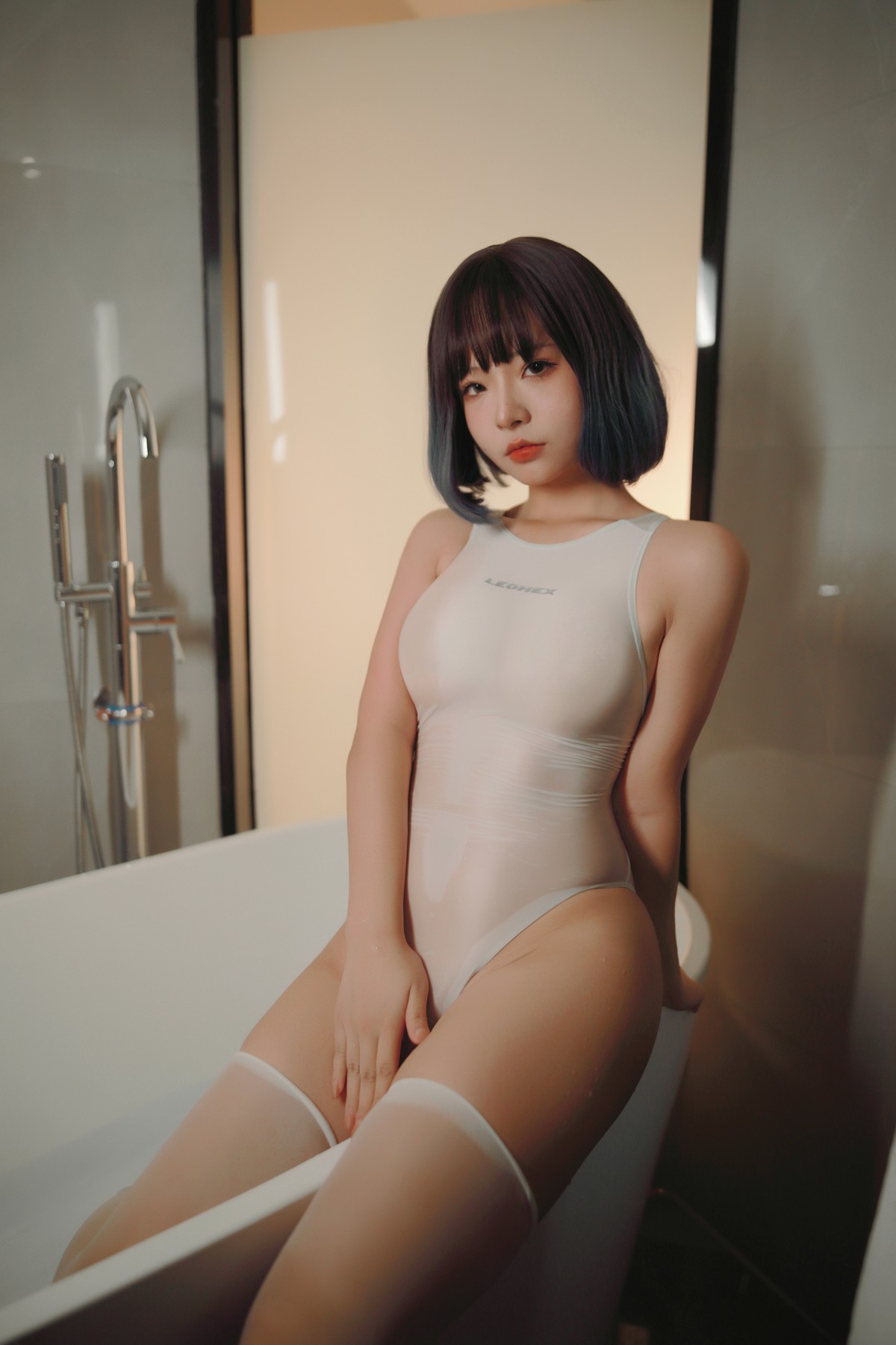 Cosplay Yuuhui玉汇 游泳部学妹 No.02