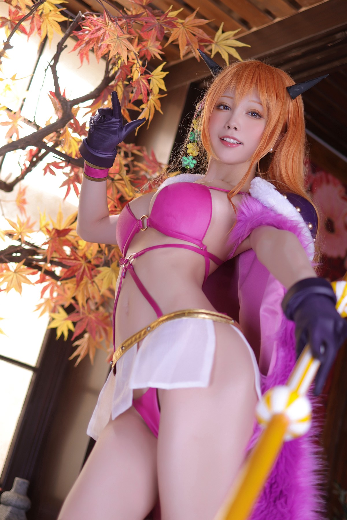 水淼aqua Cosplay 海贼王 娜美