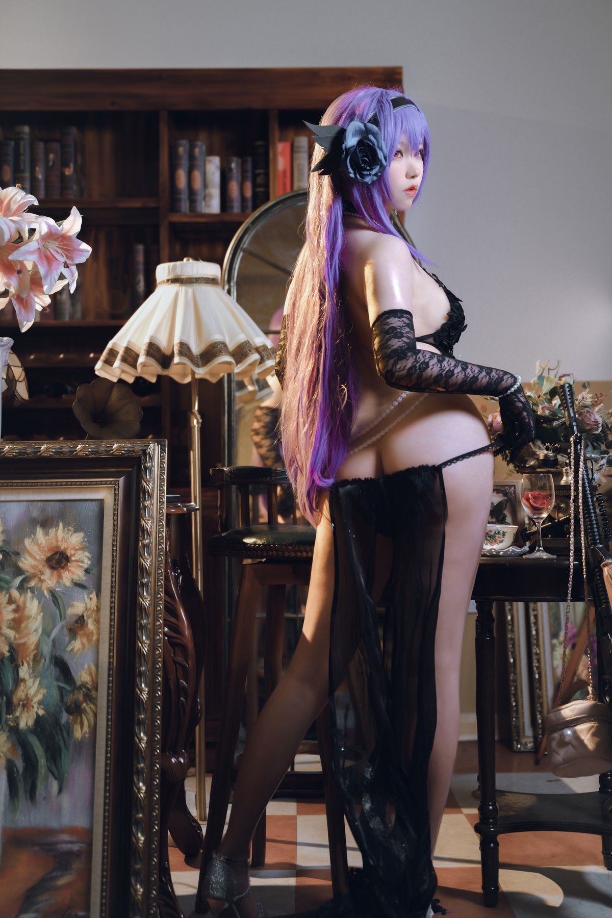 Cosplay 一北亦北 ZB-26 暗蔷摇曳