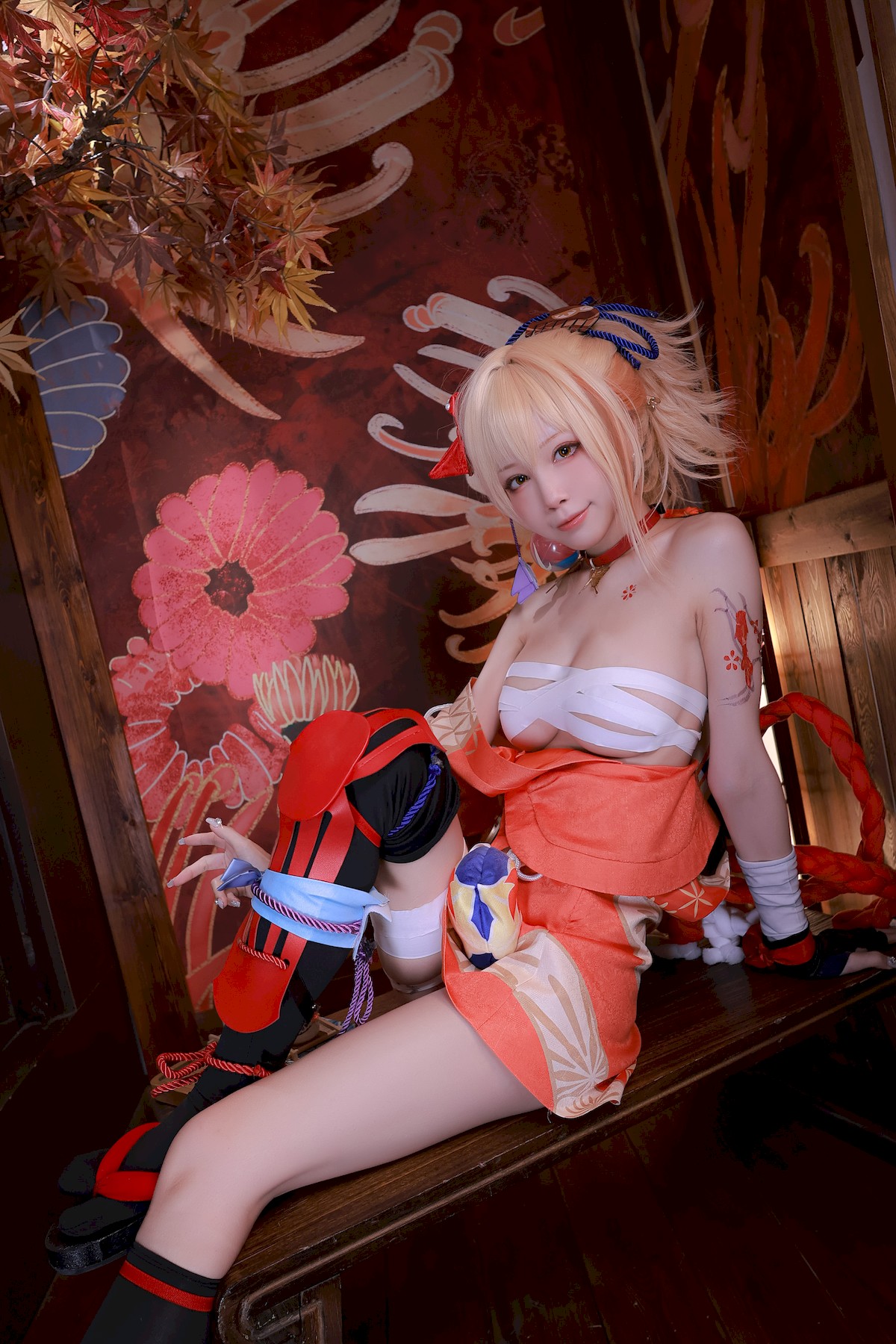 水淼aqua Cosplay 宵宫 Vol.01