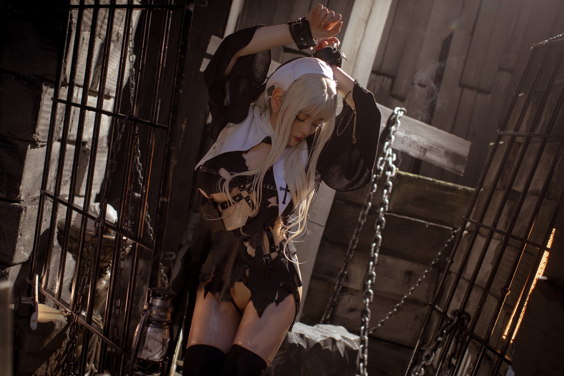 NinJA阿寨寨 Cosplay 赎罪修女