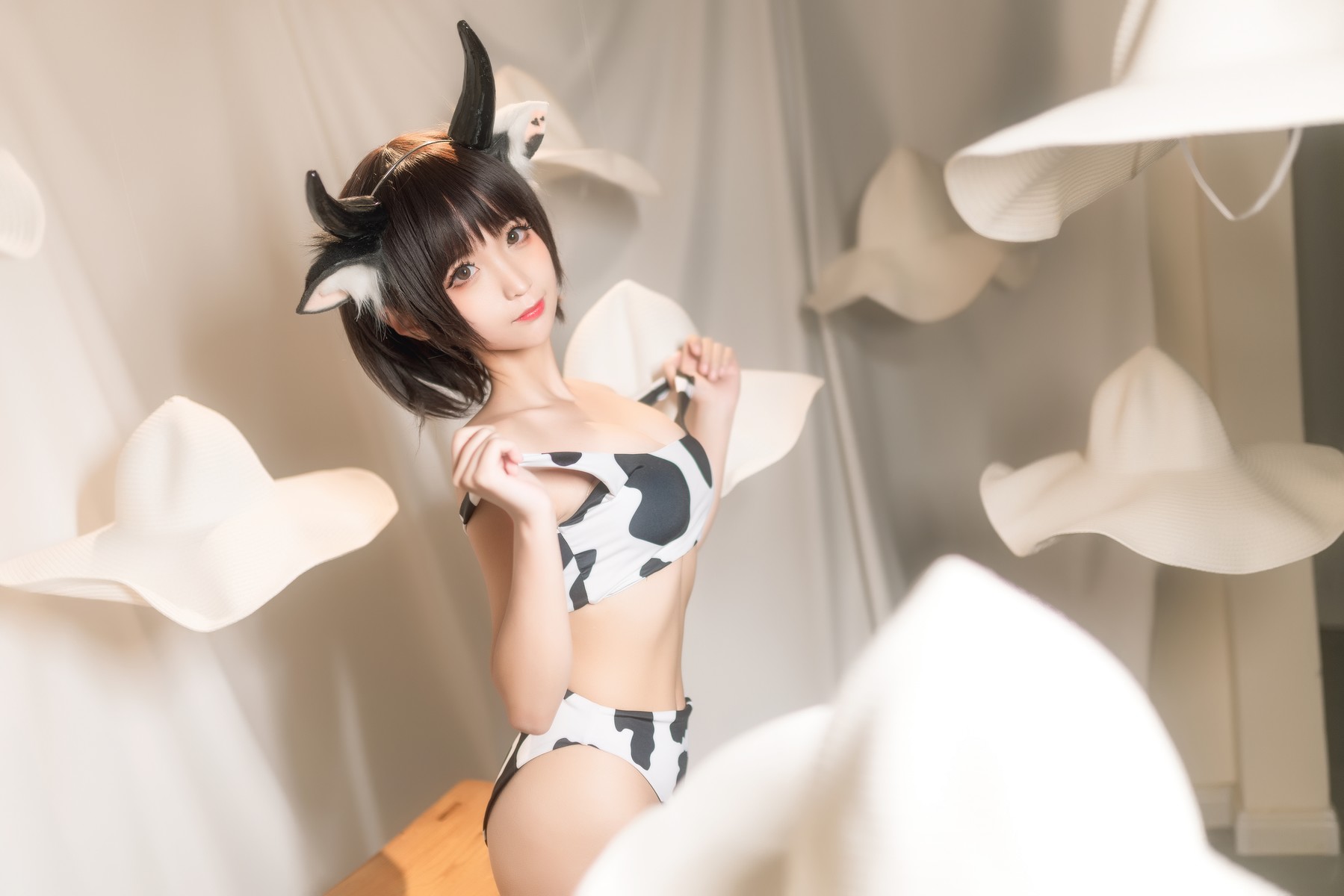 Cosplay 蠢沫沫 Chunmomo 花花牛