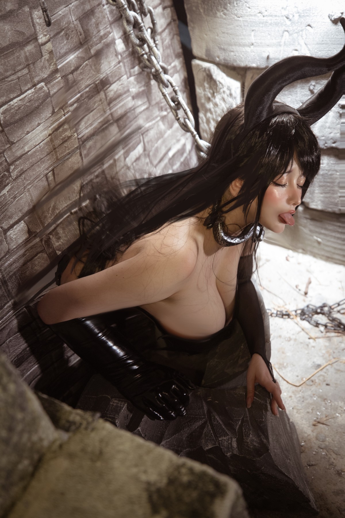 NinJA阿寨寨 Cosplay 受虐魅魔