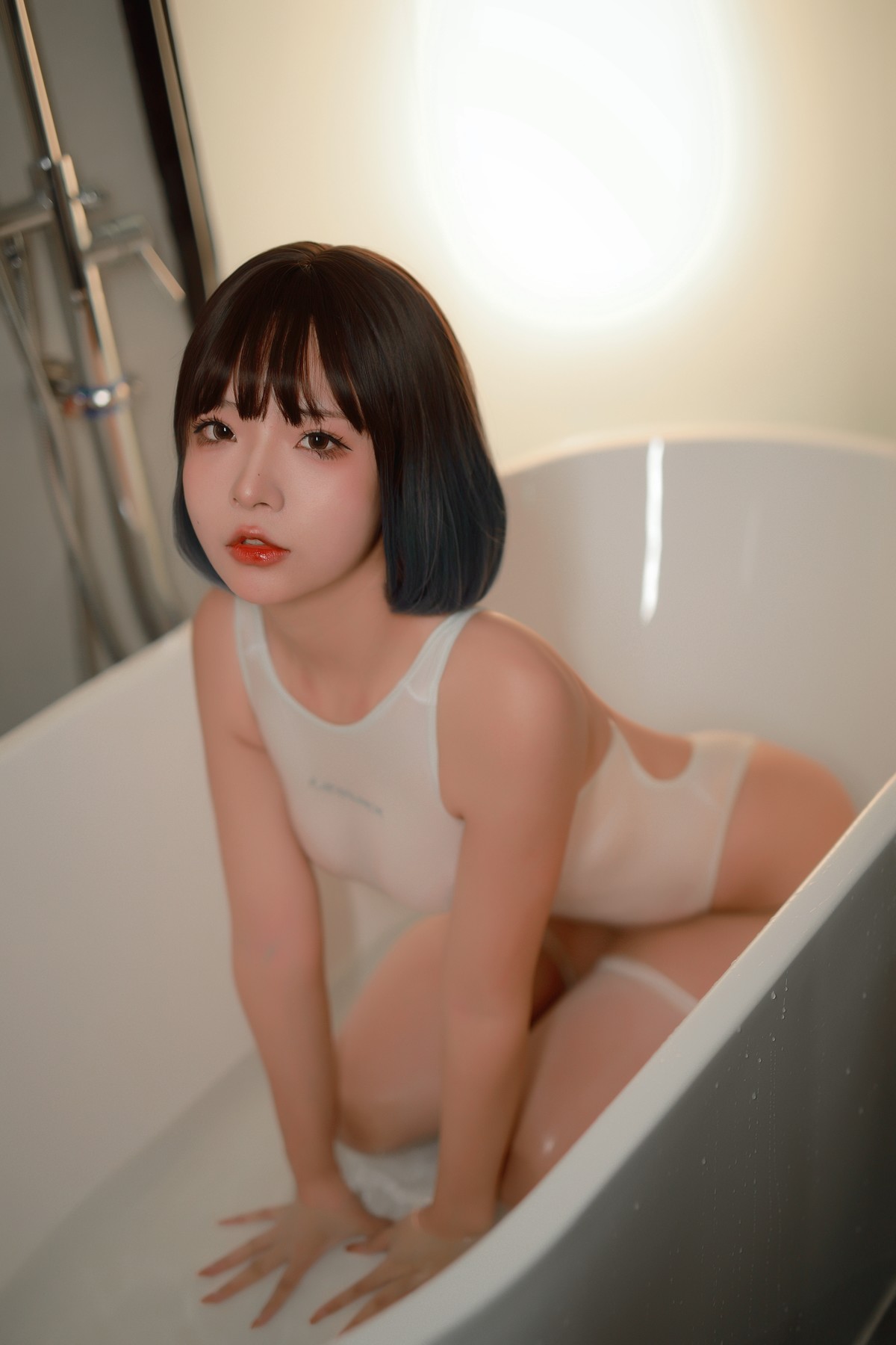 Cosplay Yuuhui玉汇 游泳部学妹 No.02