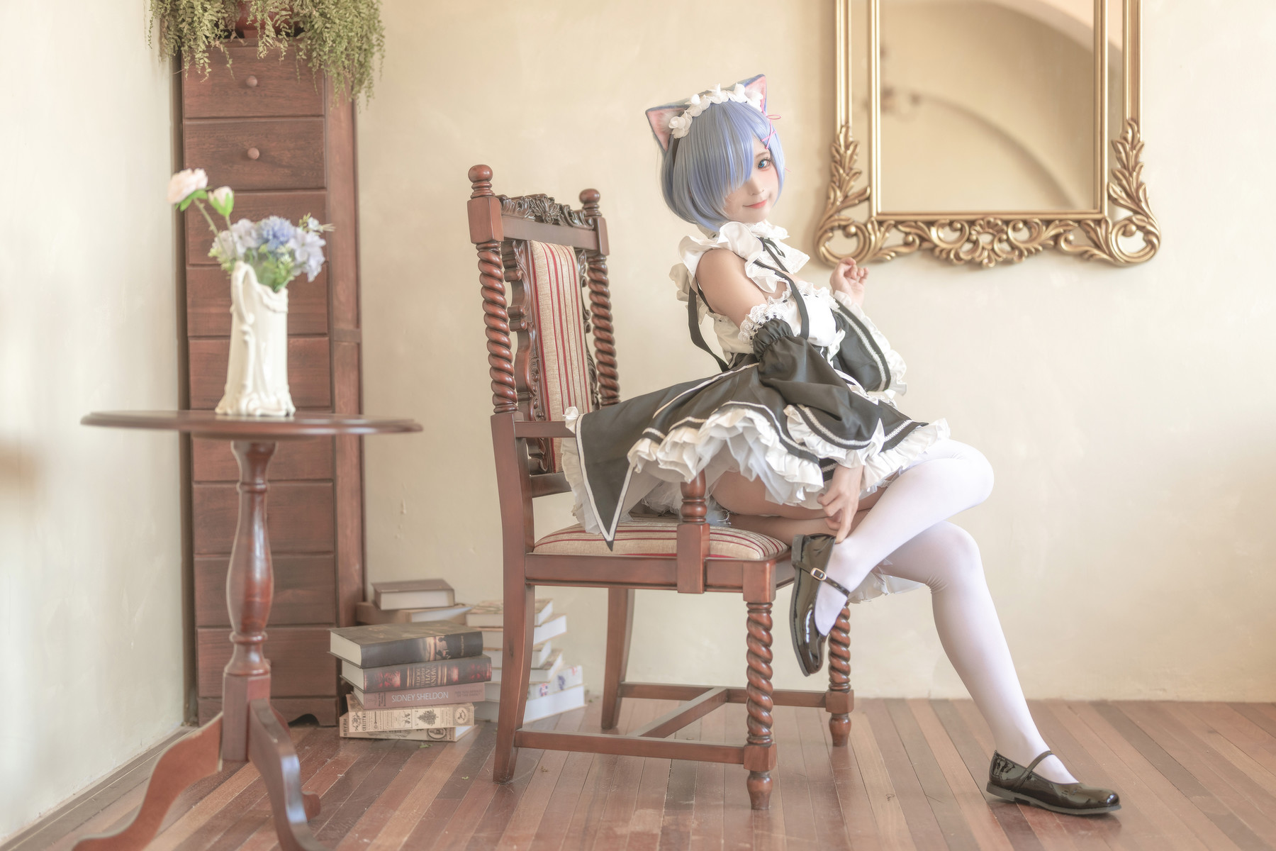 蠢沫沫 Cosplay 雷姆